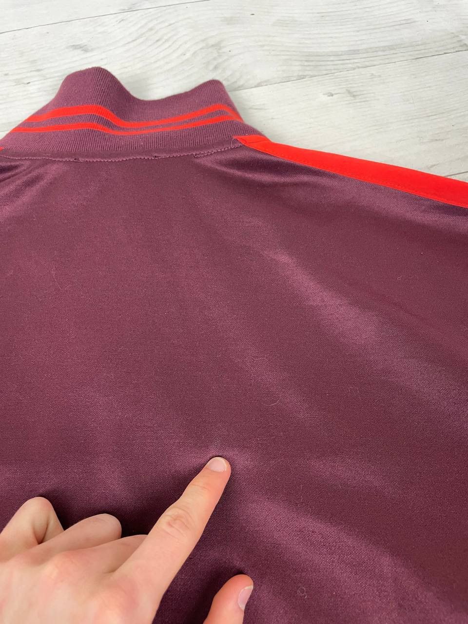 Diesel Vintage Diesel Track Jacket Men Size 2XL Burgundy Size US XXL / EU 58 / 5 - 23 Thumbnail