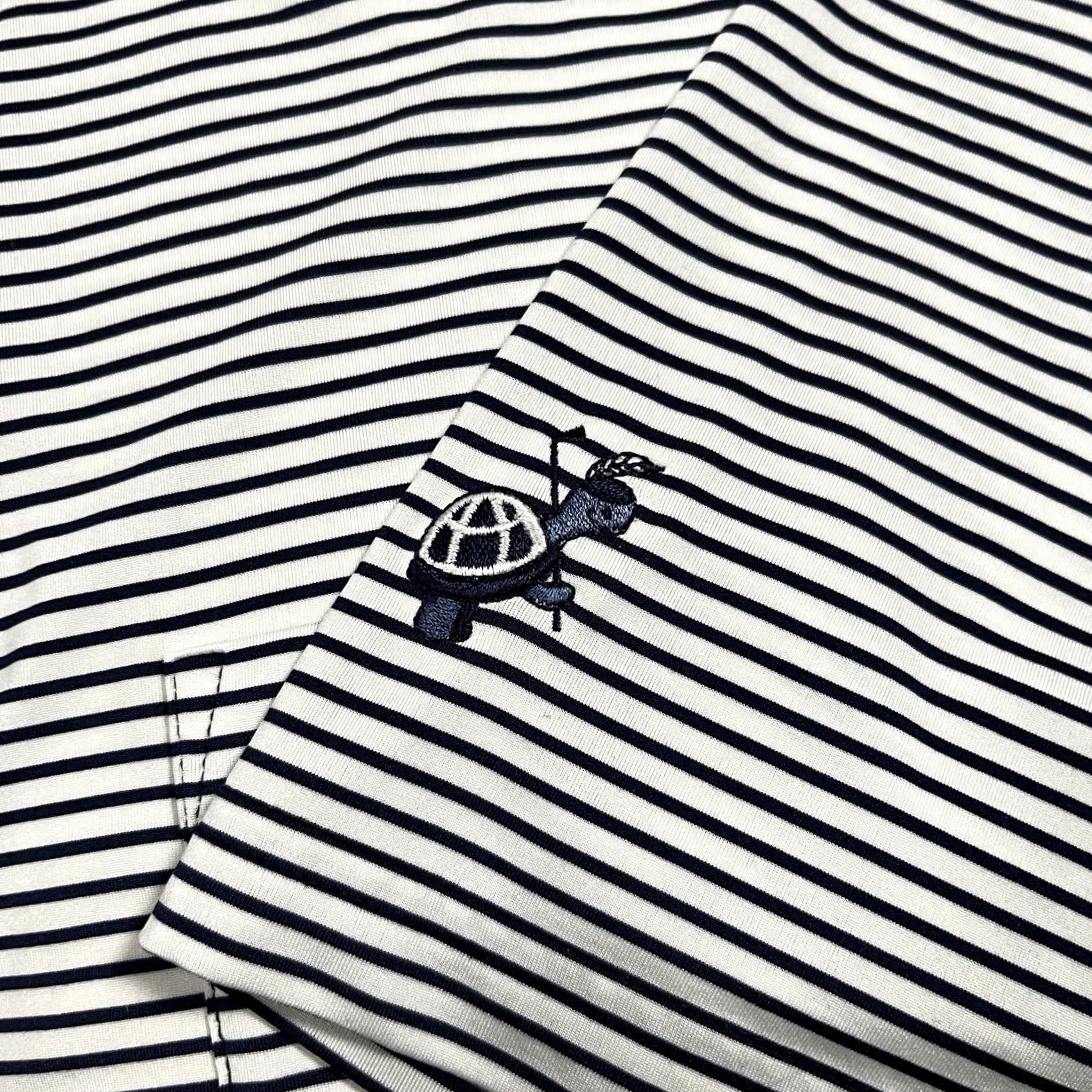 RLX Ralph Lauren RLX Ralph Lauren Polo Shirt Men XL Stripe Loxahatchee Country Club Golf Stretch Blue Size US XL / EU 56 / 4 - 3 Thumbnail