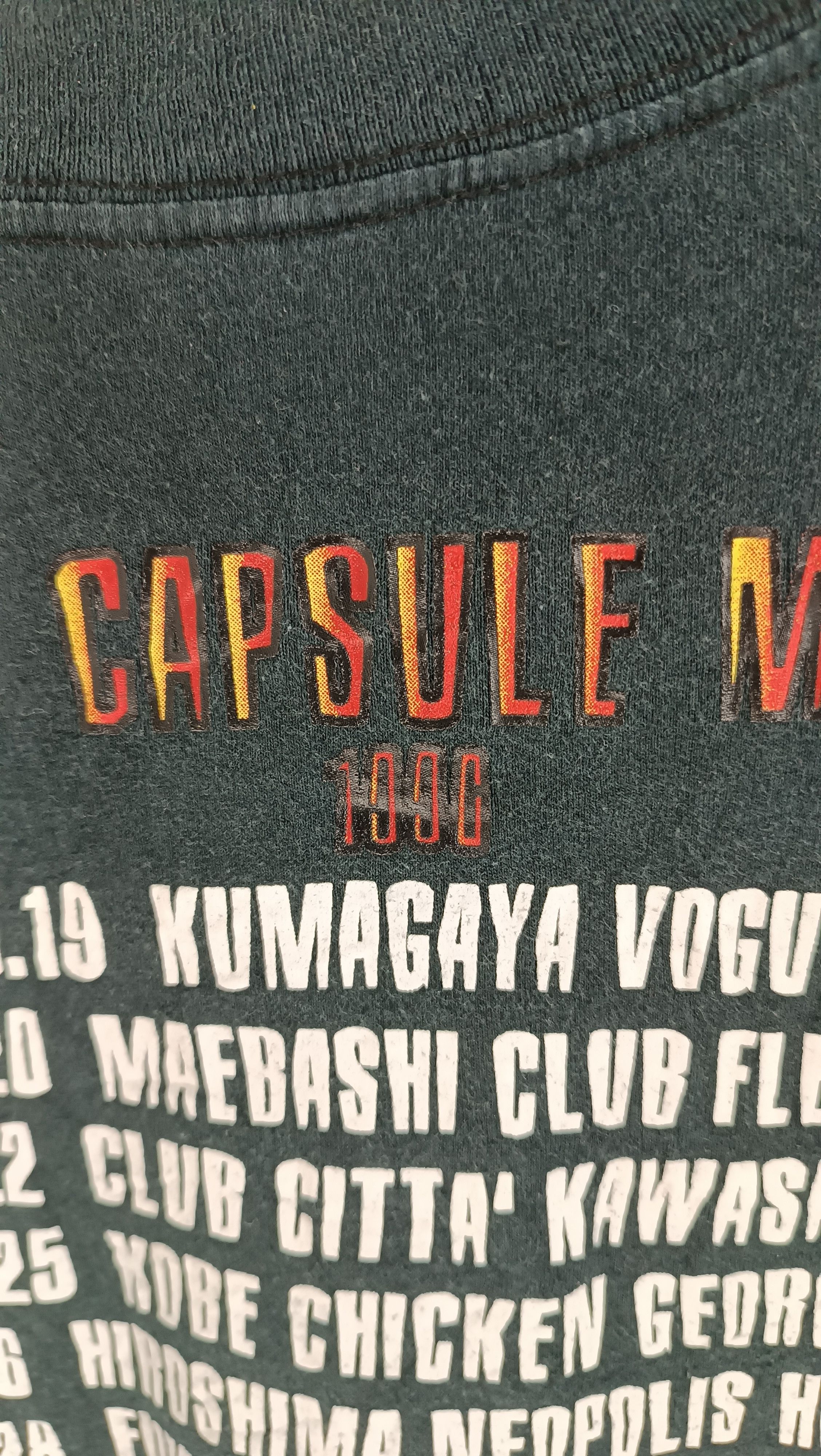Band Tees VINTAGE 90'S THE MAD CAPSULE MARKETS ELECTRO PUNK JAPAN ROCK Size US L / EU 52-54 / 3 - 18 Thumbnail
