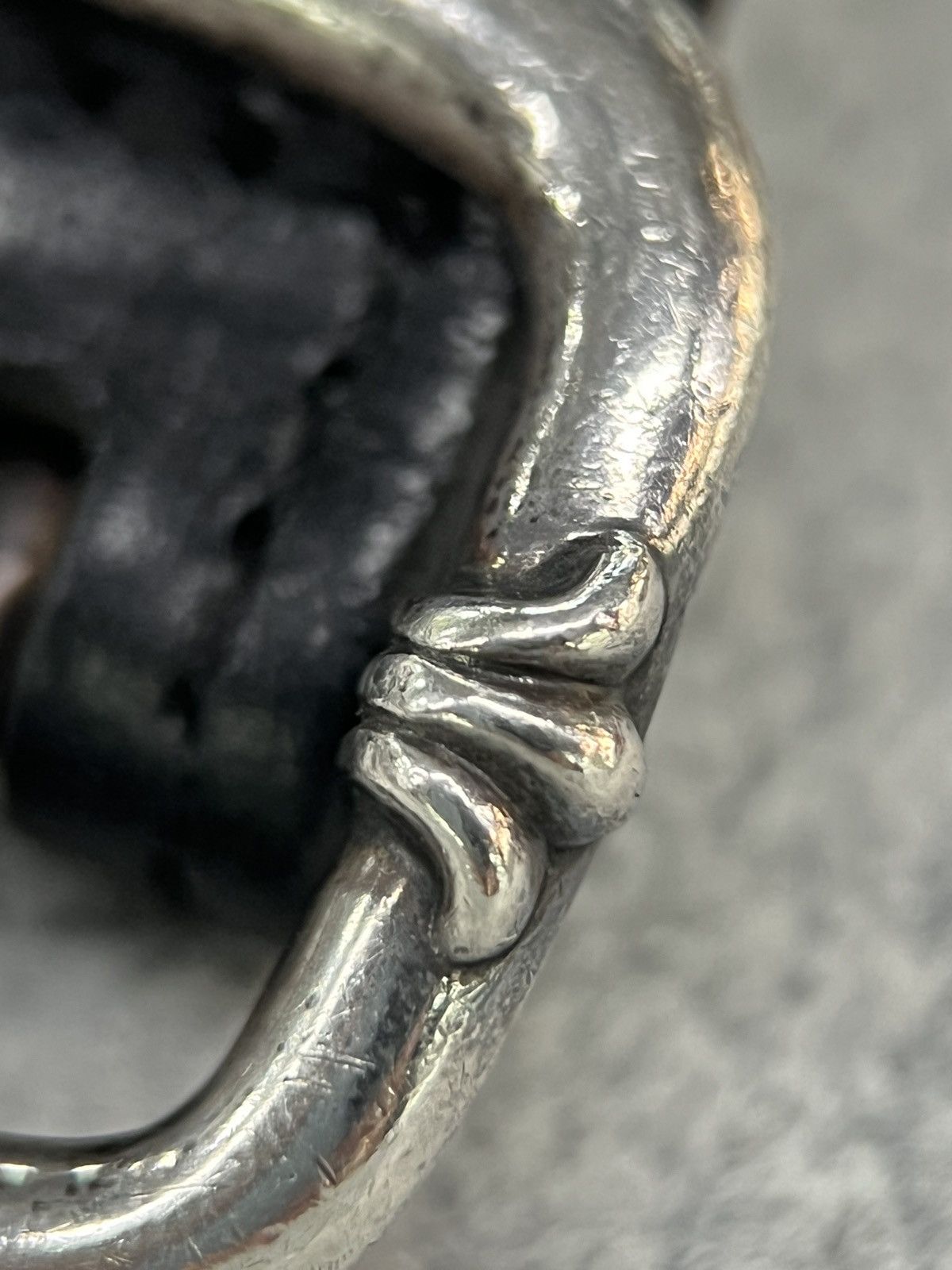 Chrome Hearts Chrome Hearts Leather Bracelet Cross Buckle 925 Size ONE SIZE - 15 Thumbnail