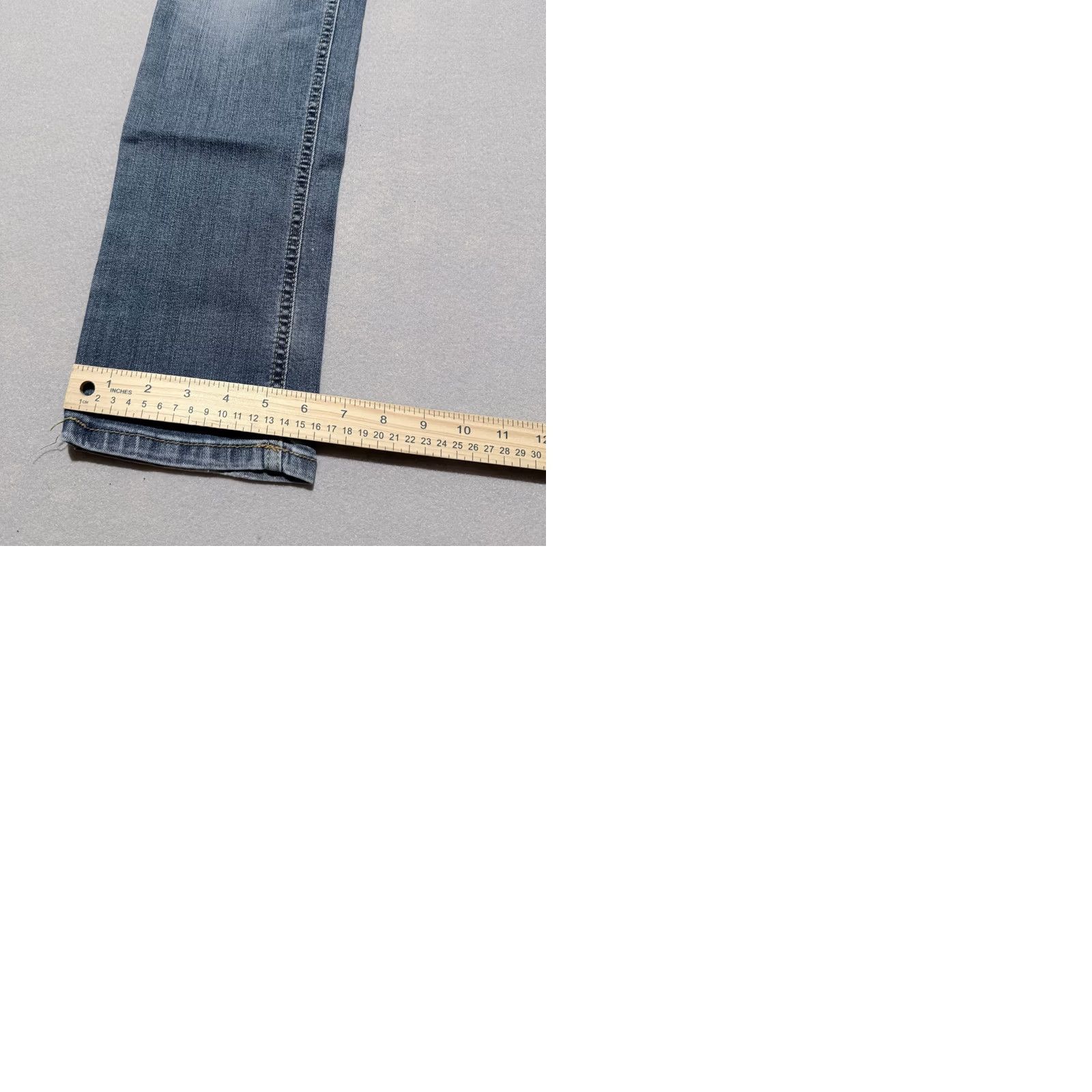 Levi's Levi's 511 Jeans Women Blue 14 Slim Straight Denim Stretch 27x28 Middle Rise 5-Pocket City Size 36" / US 14 / IT 50 - 10 Thumbnail