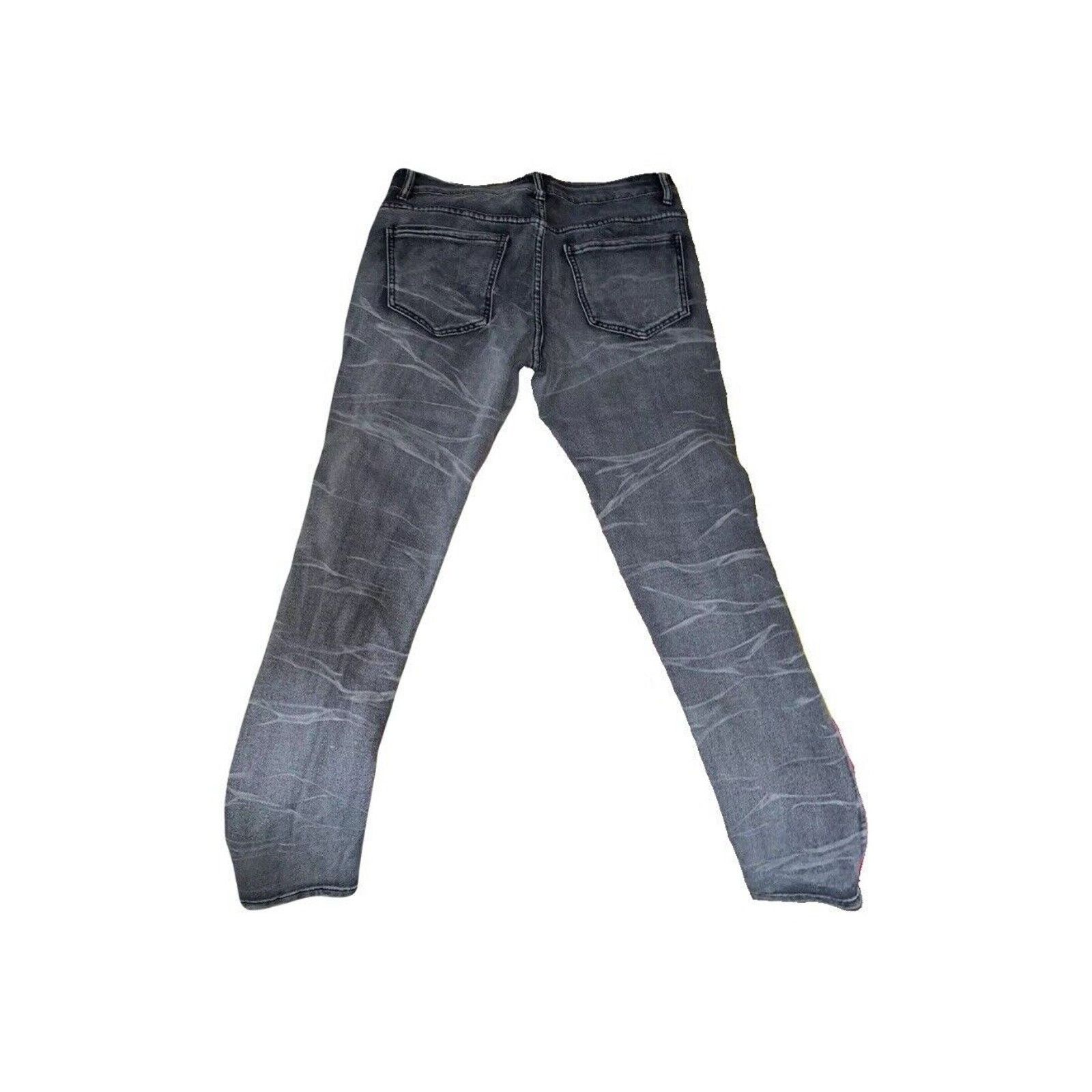 Other MANFINITY Distressed Skinny Jeans 32x29 (New) Size US 32 / EU 48 - 2 Thumbnail
