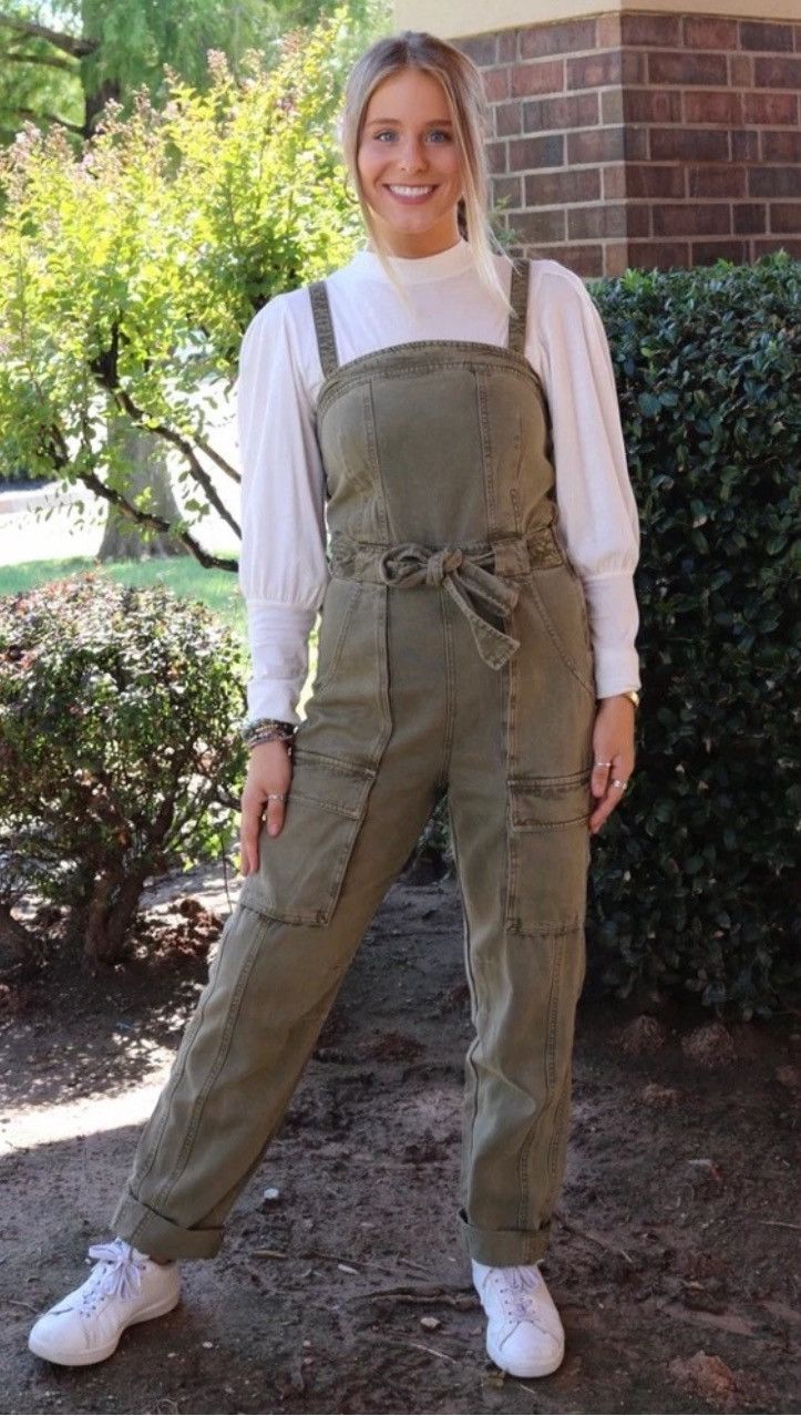 Free People Free People Go West Utility Jumpsuit Size 30" / US 8 / IT 44 - 2 Thumbnail