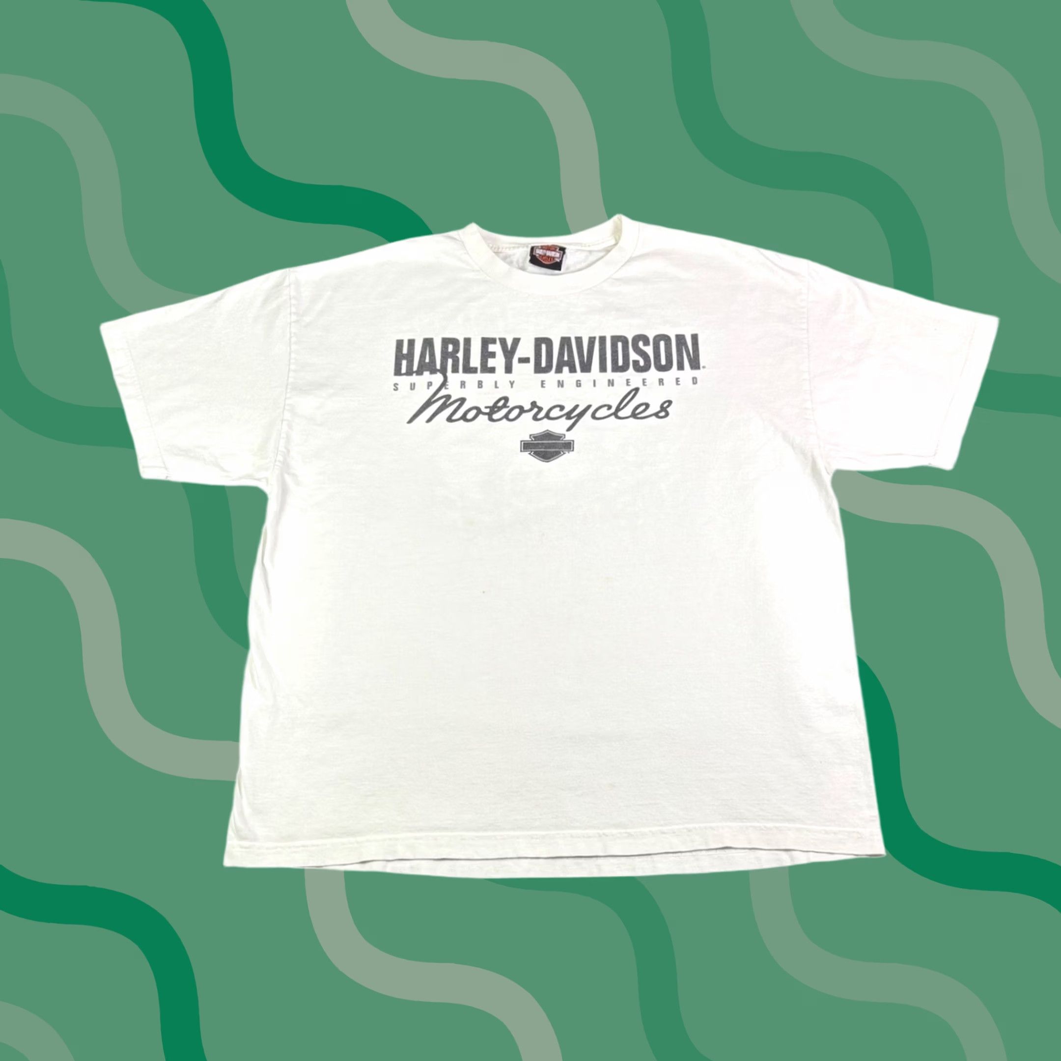 Harley Davidson Harley Davidson Freeport Bahamas Biker Paradise Graphic T-Shirt White Mens XL Size US XL / EU 56 / 4 - 1 Thumbnail