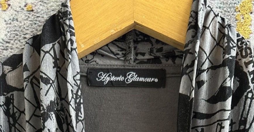 Hysteric Glamour HYSTERIC GLAMOUR DESTROY ALL MONSTERS SUDDEN DEATH CARDIGAN Size US M / EU 48-50 / 2 - 9 Thumbnail