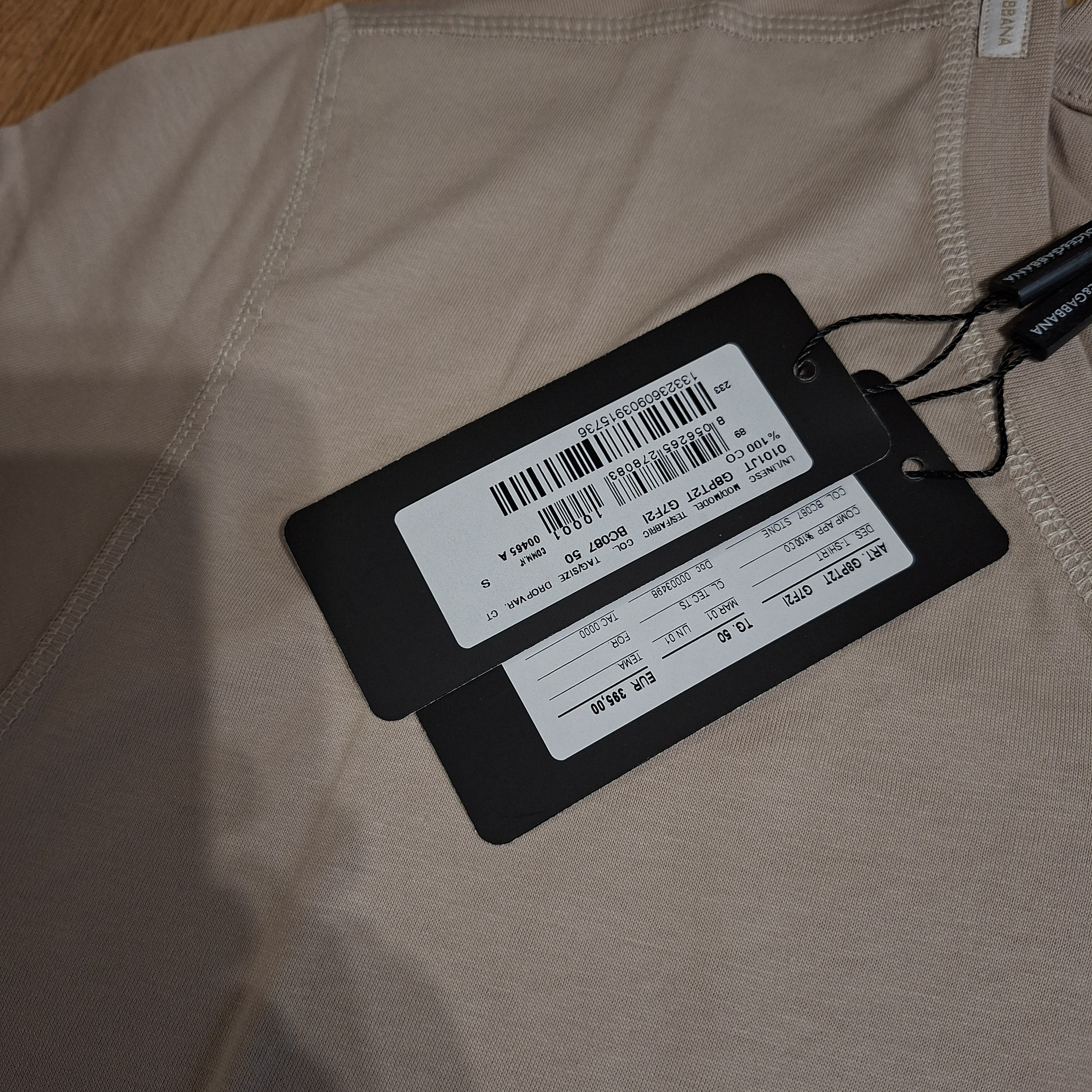 Dolce & Gabbana Dolce Gabbana t shirt size L 50 Size US L / EU 52-54 / 3 - 4 Thumbnail
