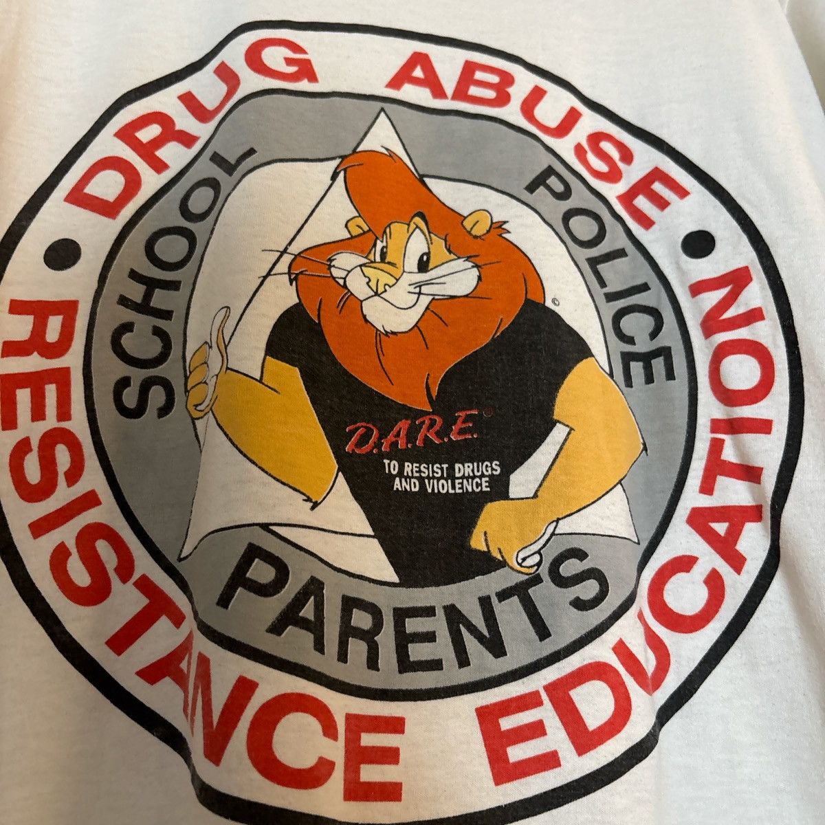 D.A.R.E Vintage D.A.R.E T-Shirt Size US XL / EU 56 / 4 - 2 Thumbnail