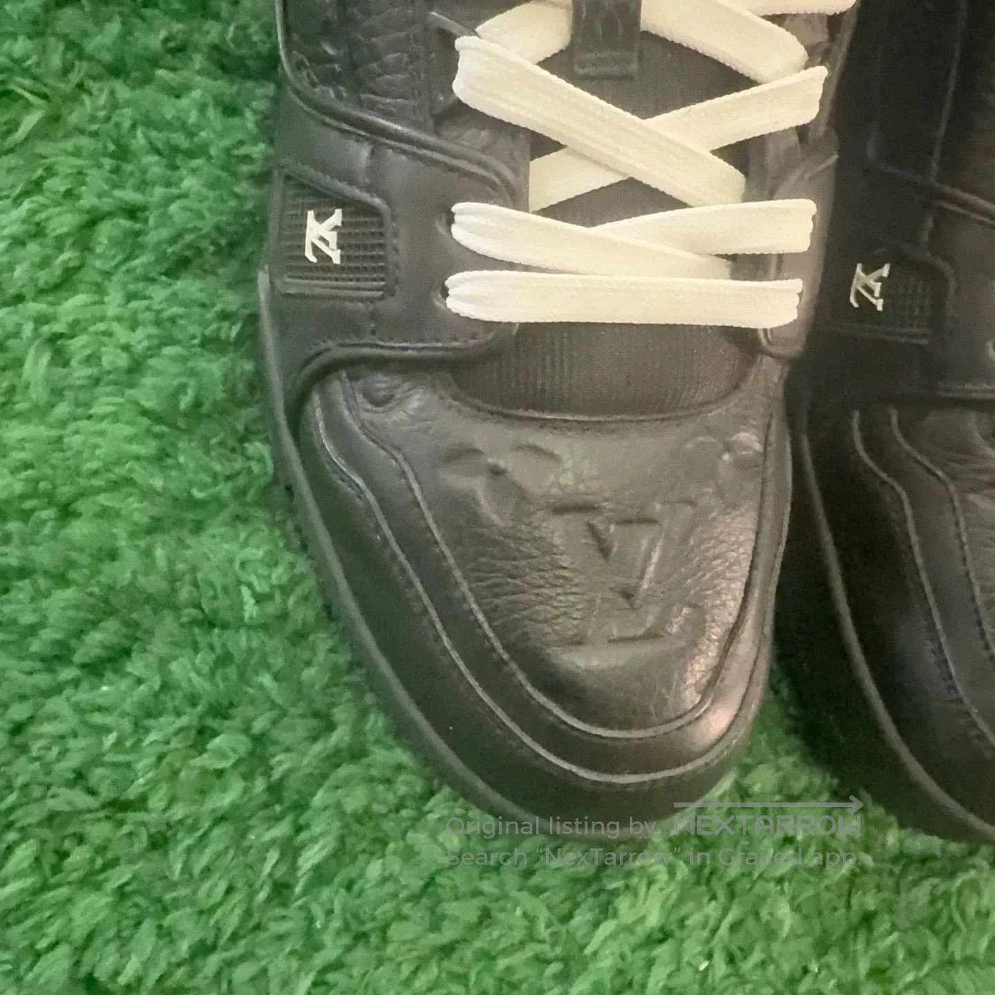 Louis Vuitton louis vuitton black trainer low. Size US 9 / EU 42 - 7 Thumbnail