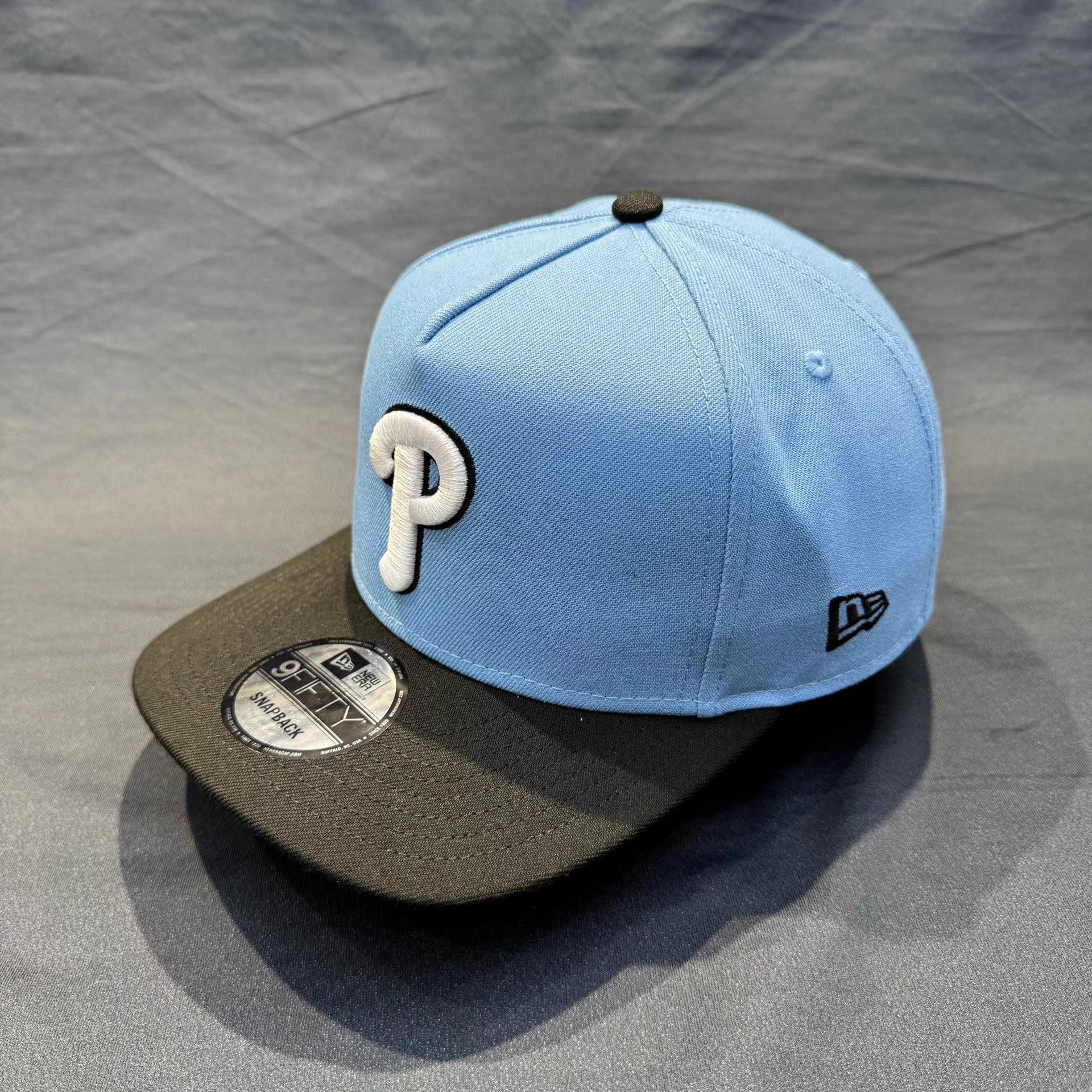 New Era New Era Baseball Cap Flat Brim Hat Q5 Size ONE SIZE - 3 Thumbnail