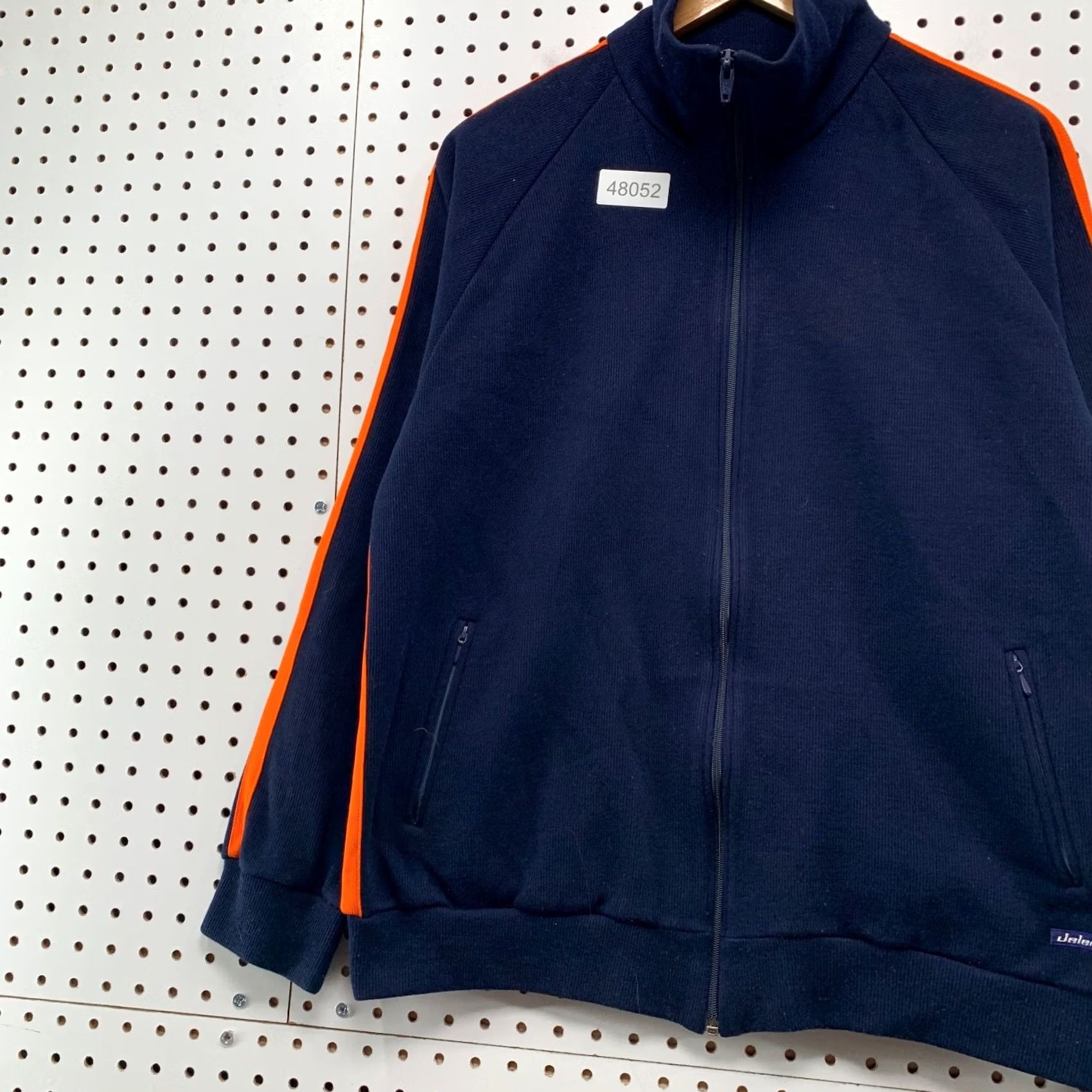 Vintage Vintage Jalank Track Jacket Mens XL Blue Orange 80s Made JAPAN Size US XL / EU 56 / 4 - 5 Thumbnail