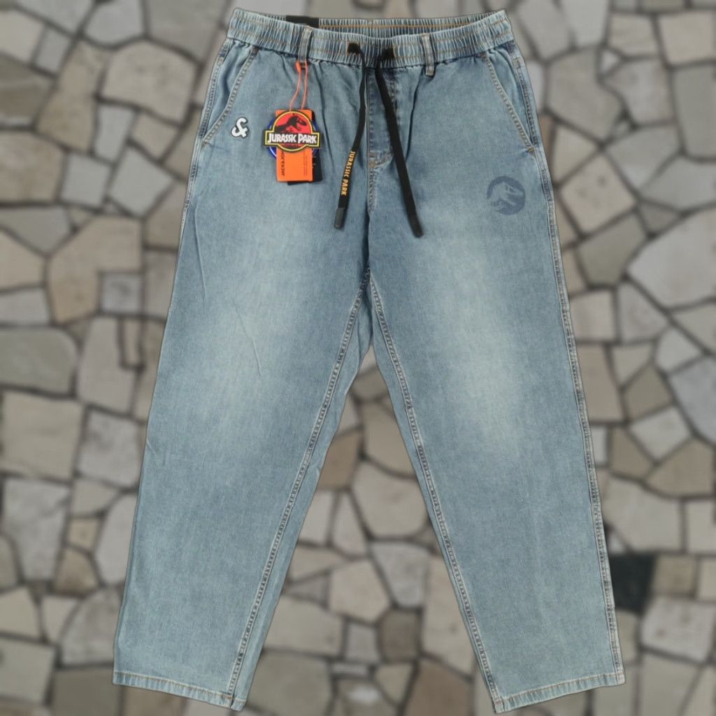 Jack & Jones Jack & Jones Baggy Jurassic Park Denim Jeans Pants Blue Men's 32 Jeans Baggy Jurassic Park Cotton Denim Blue Mens 32 Regular Size US 32 / EU 48 - 1 Thumbnail