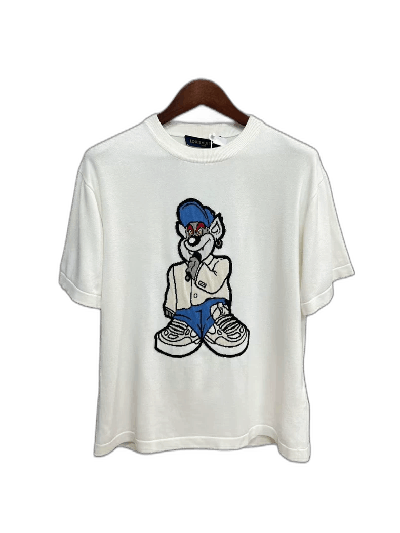 Louis Vuitton Louis Vuitton Cartoon Singer Bear Short Sleeve Size US M / EU 48-50 / 2 - 1 Thumbnail