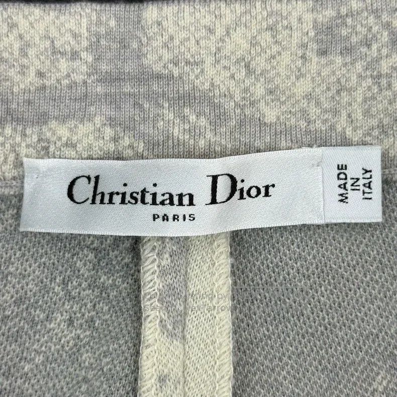 Dior Dior Dark blue gradient jungle animal cashmere wool trouse Size 24" / US 00 / IT 34 - 5 Thumbnail