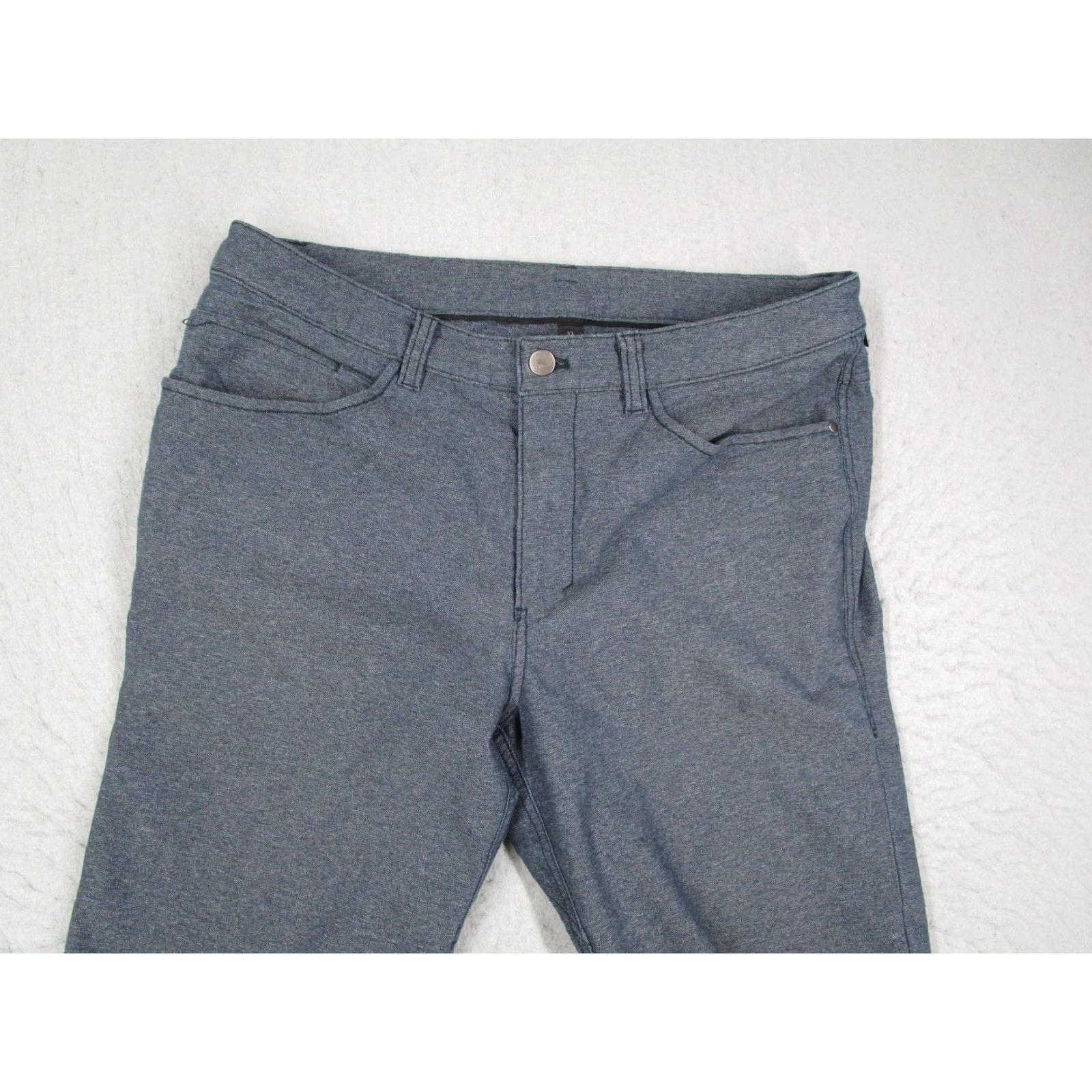 Lululemon Lululemon Pants Mens 32 Blue 5 Pocket Stretch Slim Tapered Canvas LM5609S Chino Casual Mens Slim Tapered 5-Pocket Blue Size US 32 / EU 48 - 2 Thumbnail