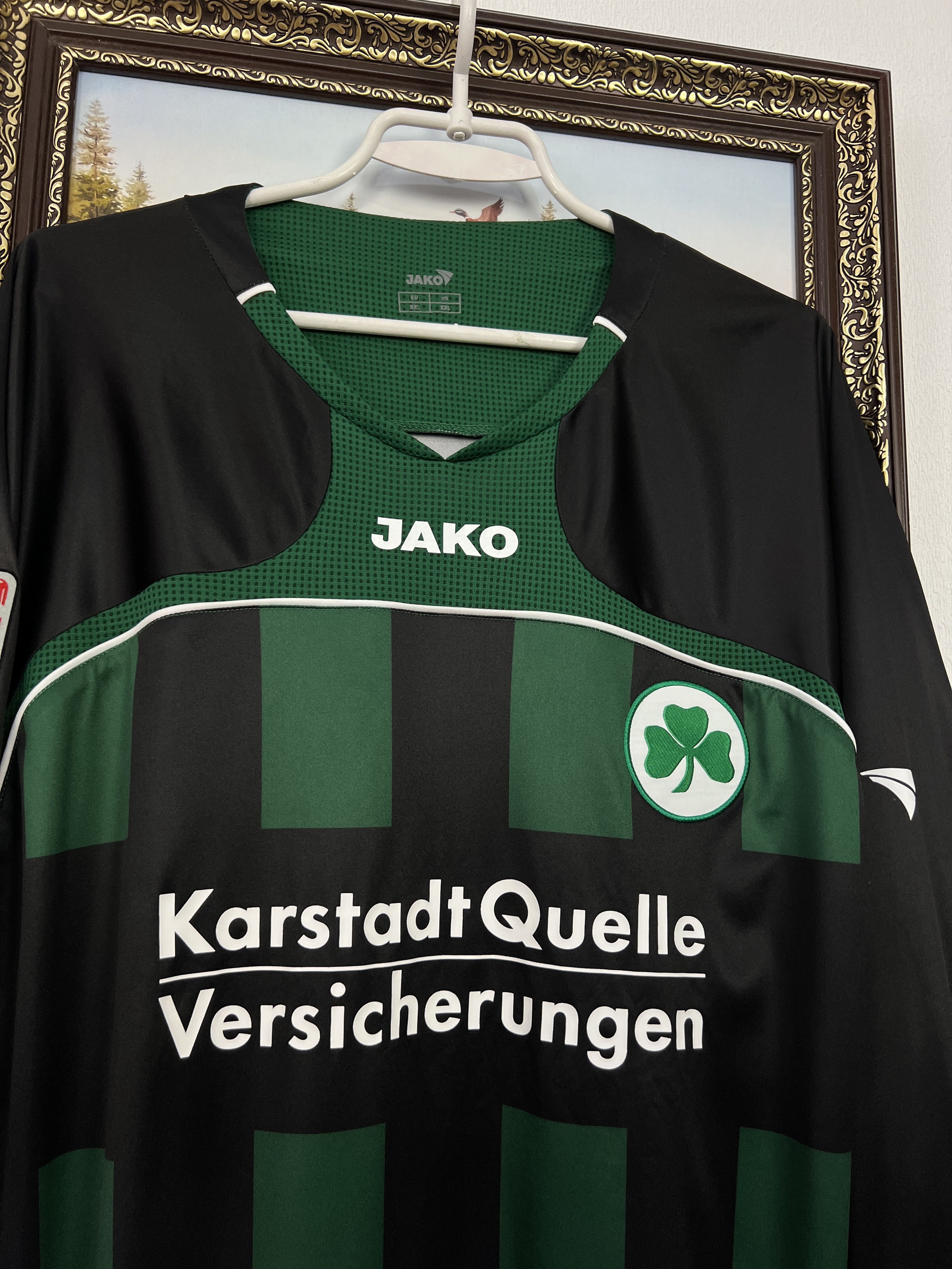 Vintage Greuther Furth football shirt Player Long Sleeve Jersey Size US XXL / EU 58 / 5 - 3 Thumbnail