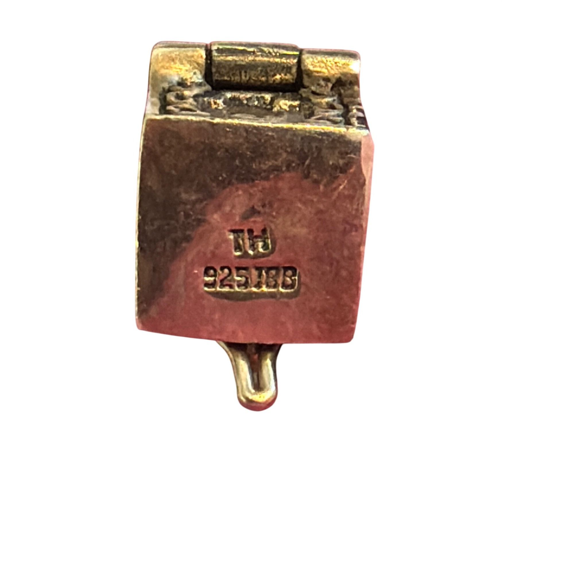 Other Sterling Silver 925 Faith Hope Love Prayer Box Charm Pendant Size ONE SIZE - 5 Thumbnail