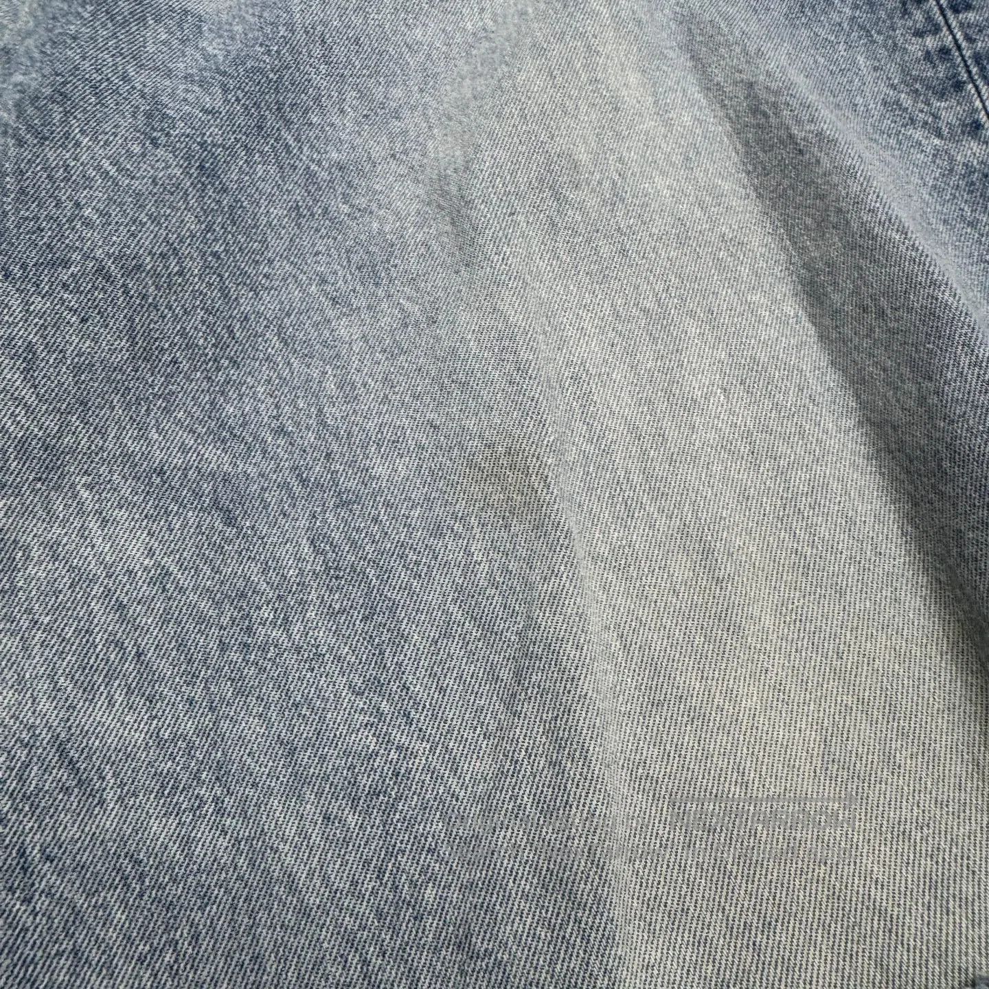 Balenciaga Blue Distressed Denim Jeans. Size US 30 / EU 46 - 2 Thumbnail