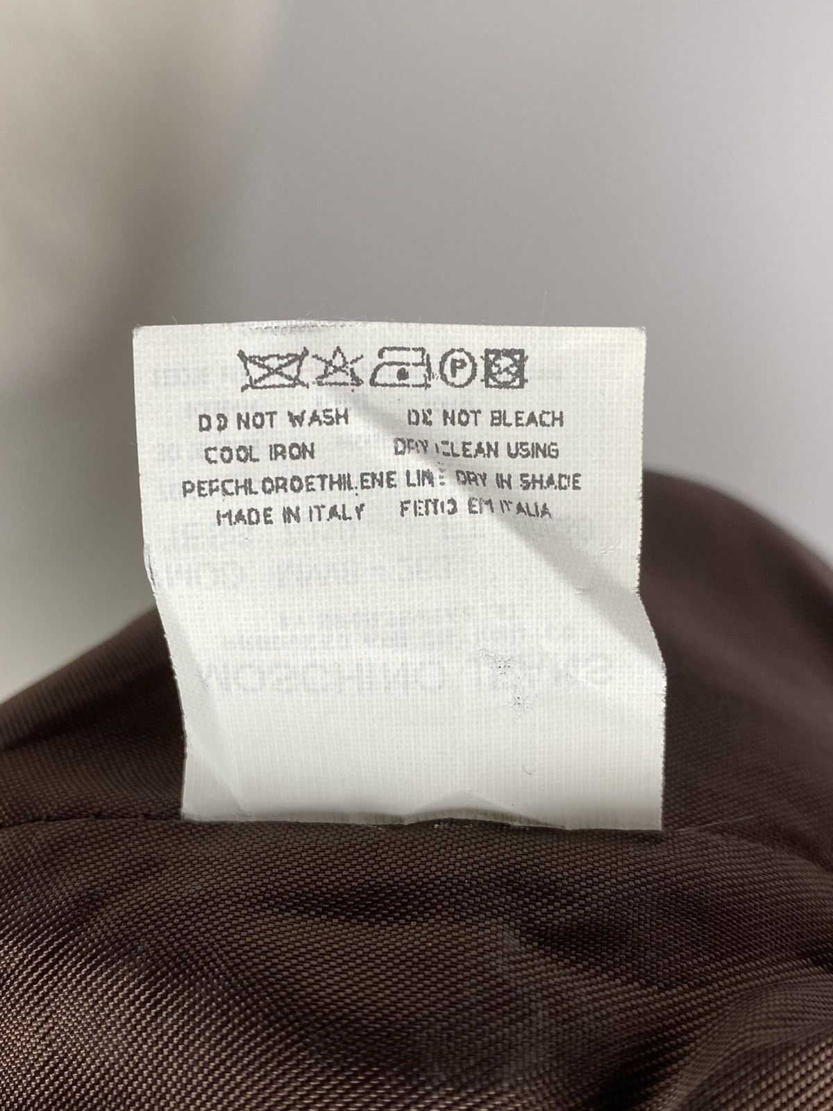 Designer × Moschino Moschino Italy Designer Brown Blazer Jacket Size M / US 6-8 / IT 42-44 - 15 Thumbnail