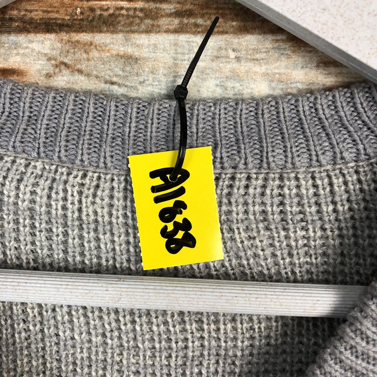 Vintage Japanese Brand Grey plain vintage Knitwear #A1838 Size M / US 6-8 / IT 42-44 - 9 Thumbnail