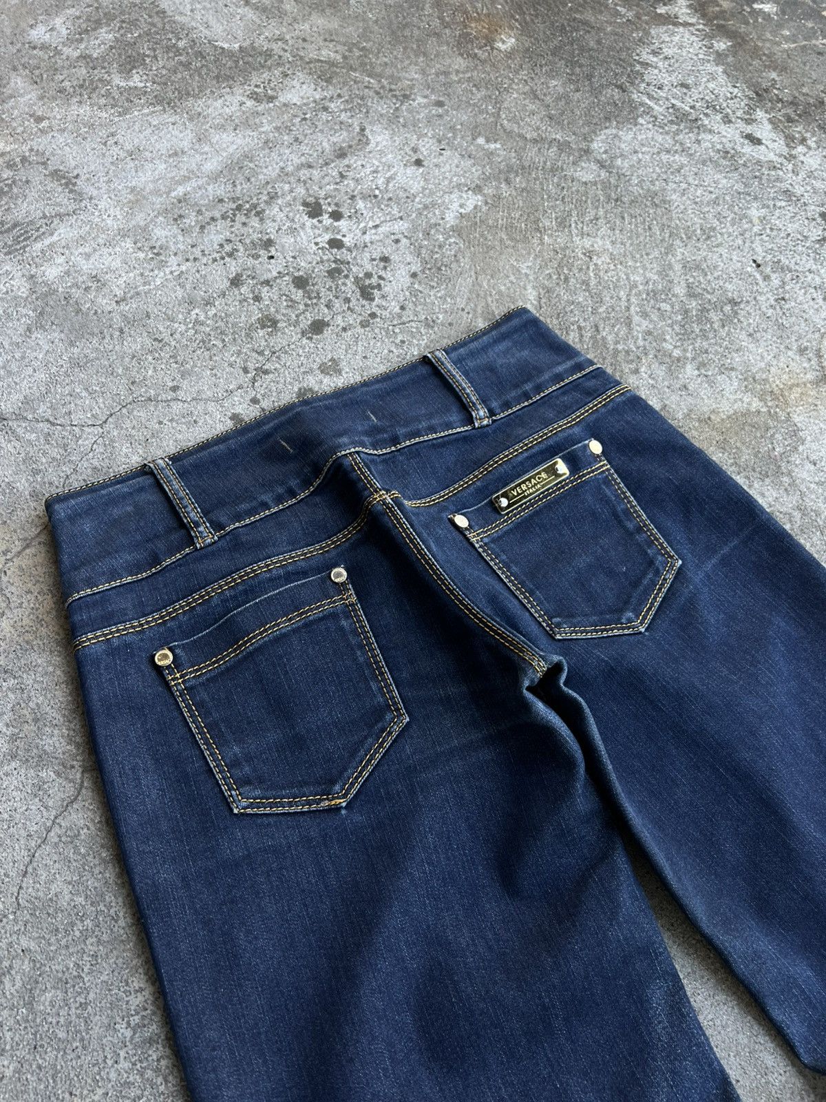 Versace Jeans Couture Crazy Vintage Versace Jeans Couture Dolce Gabbana Style Y2k Size 30" / US 8 / IT 44 - 5 Thumbnail