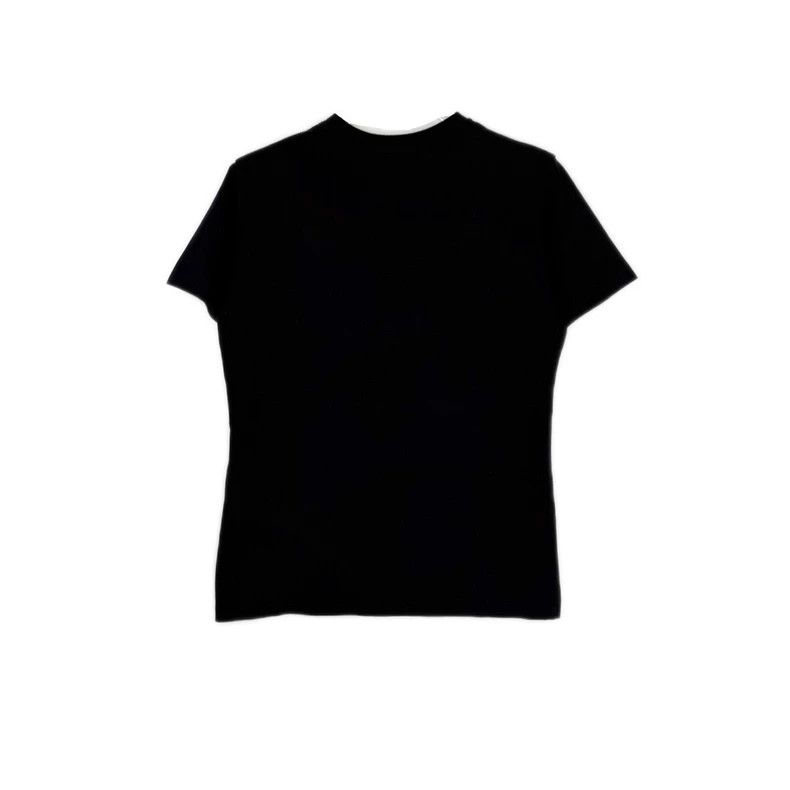 Louis Vuitton Louis Vuitton Black classic logo chain short sleeve T-shirt Size US XL / EU 56 / 4 - 2 Thumbnail