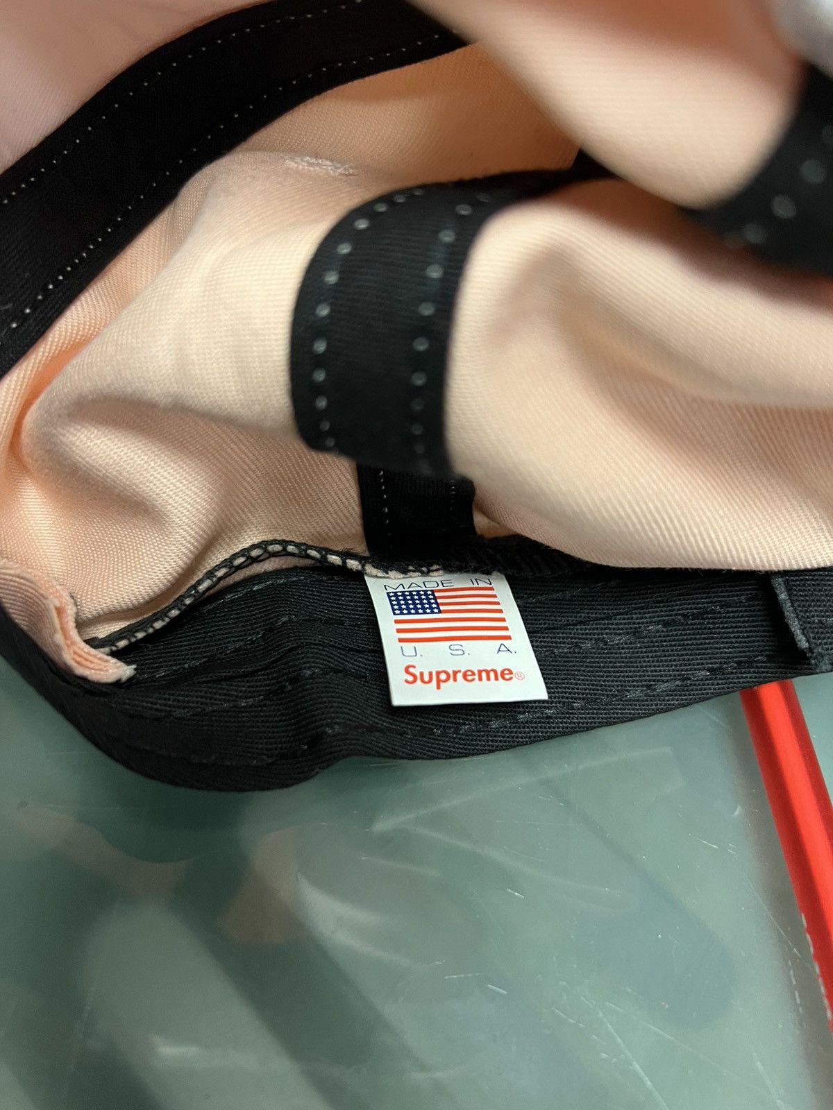 Supreme SS18 Supreme Visor Label 6-Panel Cap Hat Light Peach 2018 Size ONE SIZE - 6 Thumbnail