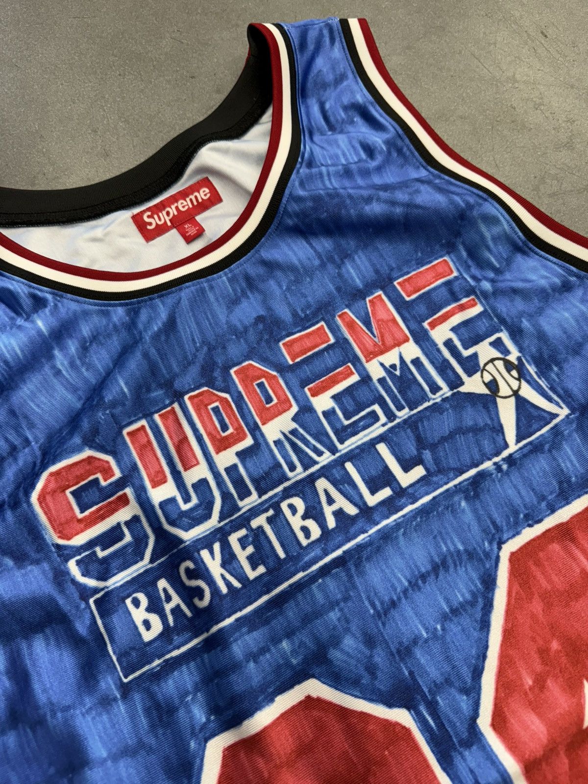 Supreme SS25 Supreme Marker Basketball Jersey Size US XL / EU 56 / 4 - 6 Thumbnail