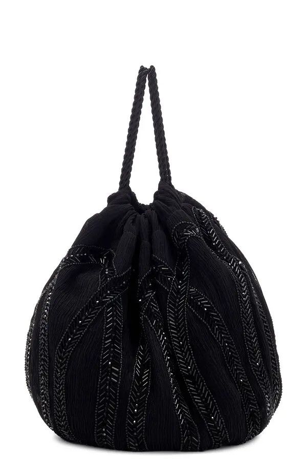 Saint Laurent Paris o1bcso1str1225 Size:OS/Ysl Pochon Bag in Black Size ONE SIZE - 1 Thumbnail