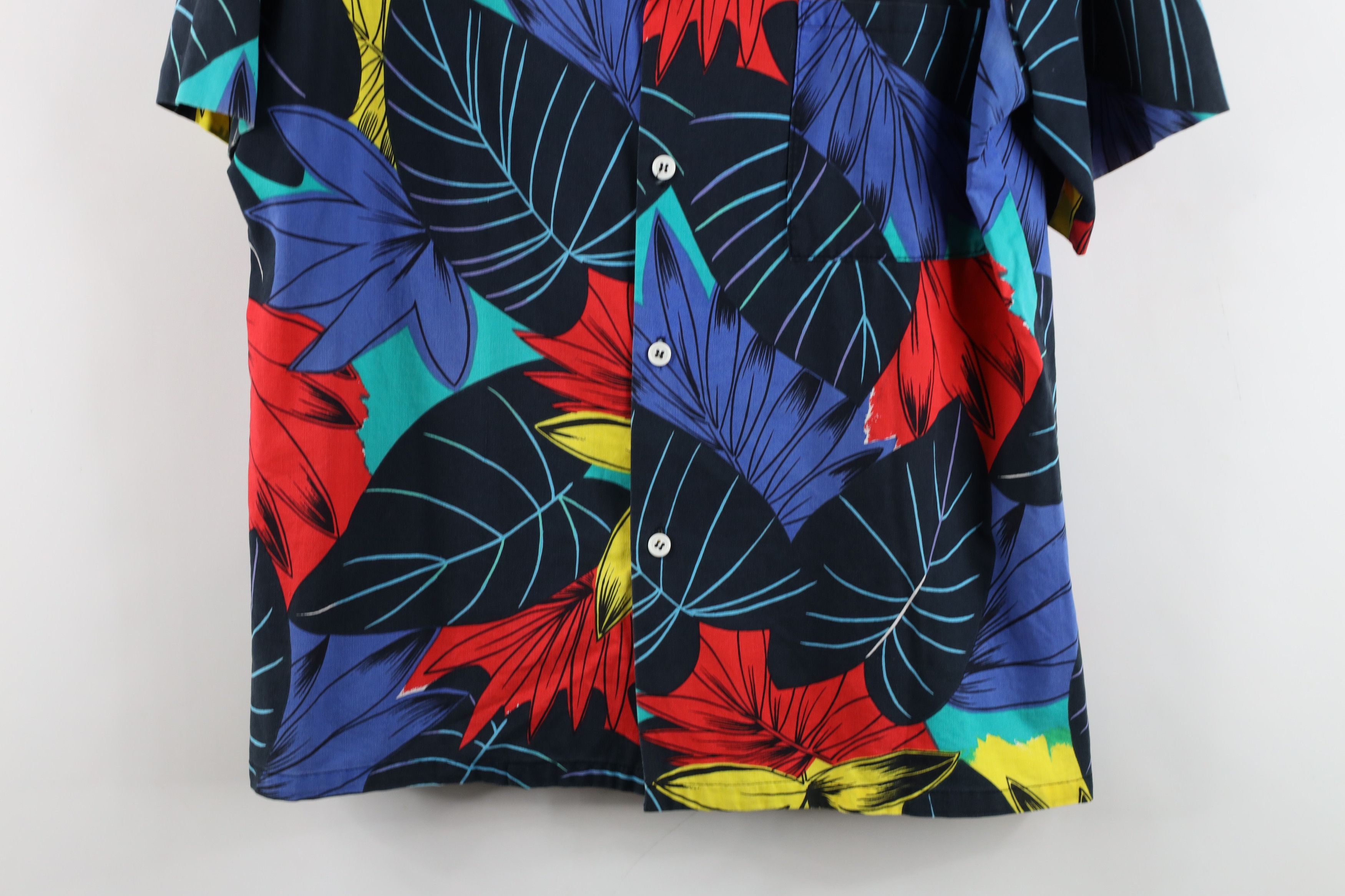 Vintage Vintage 60s 70s Streetwear Luau Camp Collar Button Shirt USA Size US M / EU 48-50 / 2 - 3 Thumbnail