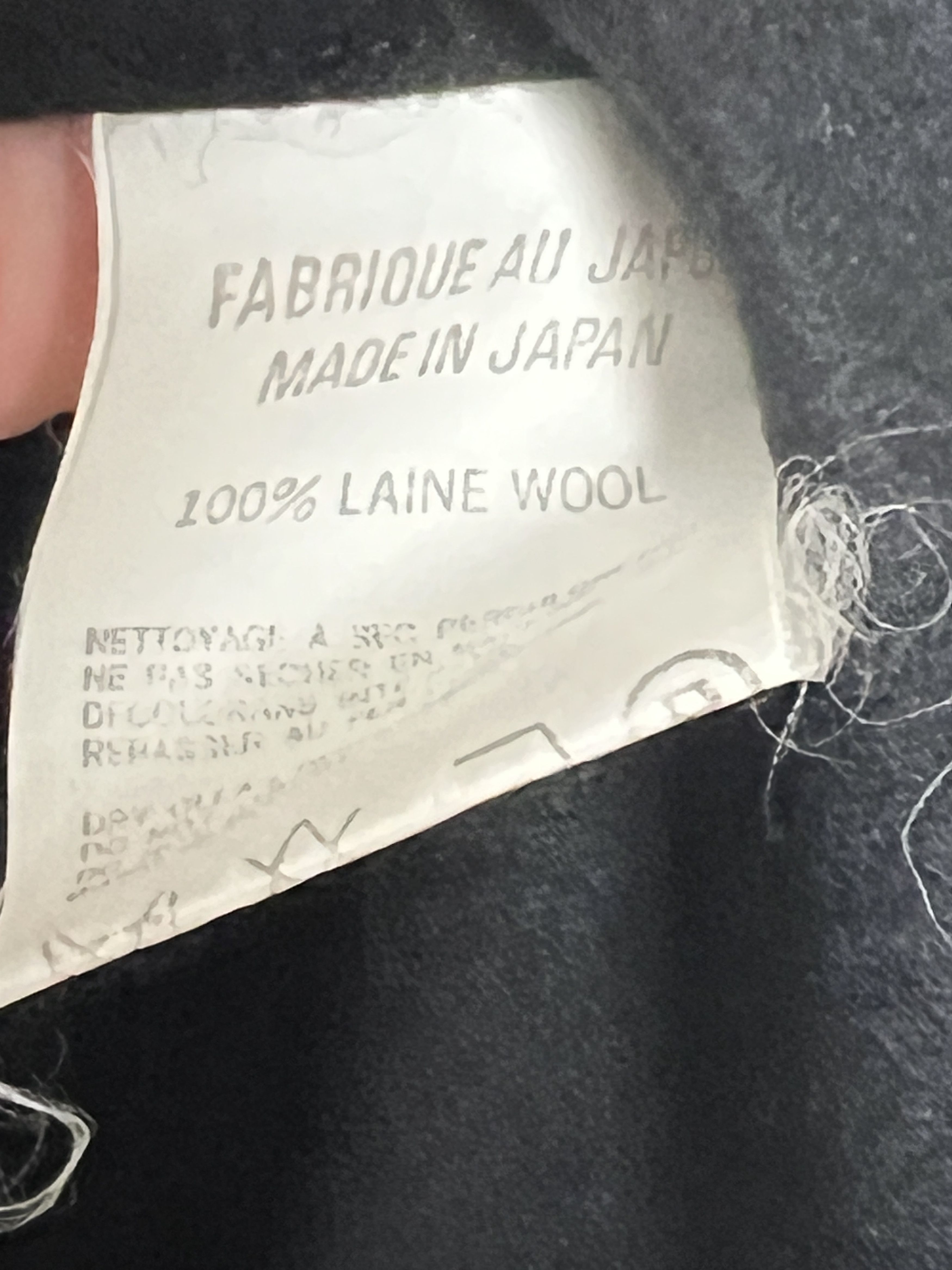 Y's for Men × Yohji Yamamoto Wool Zipped-up Fastening Shirt Jacket Size US M / EU 48-50 / 2 - 5 Thumbnail