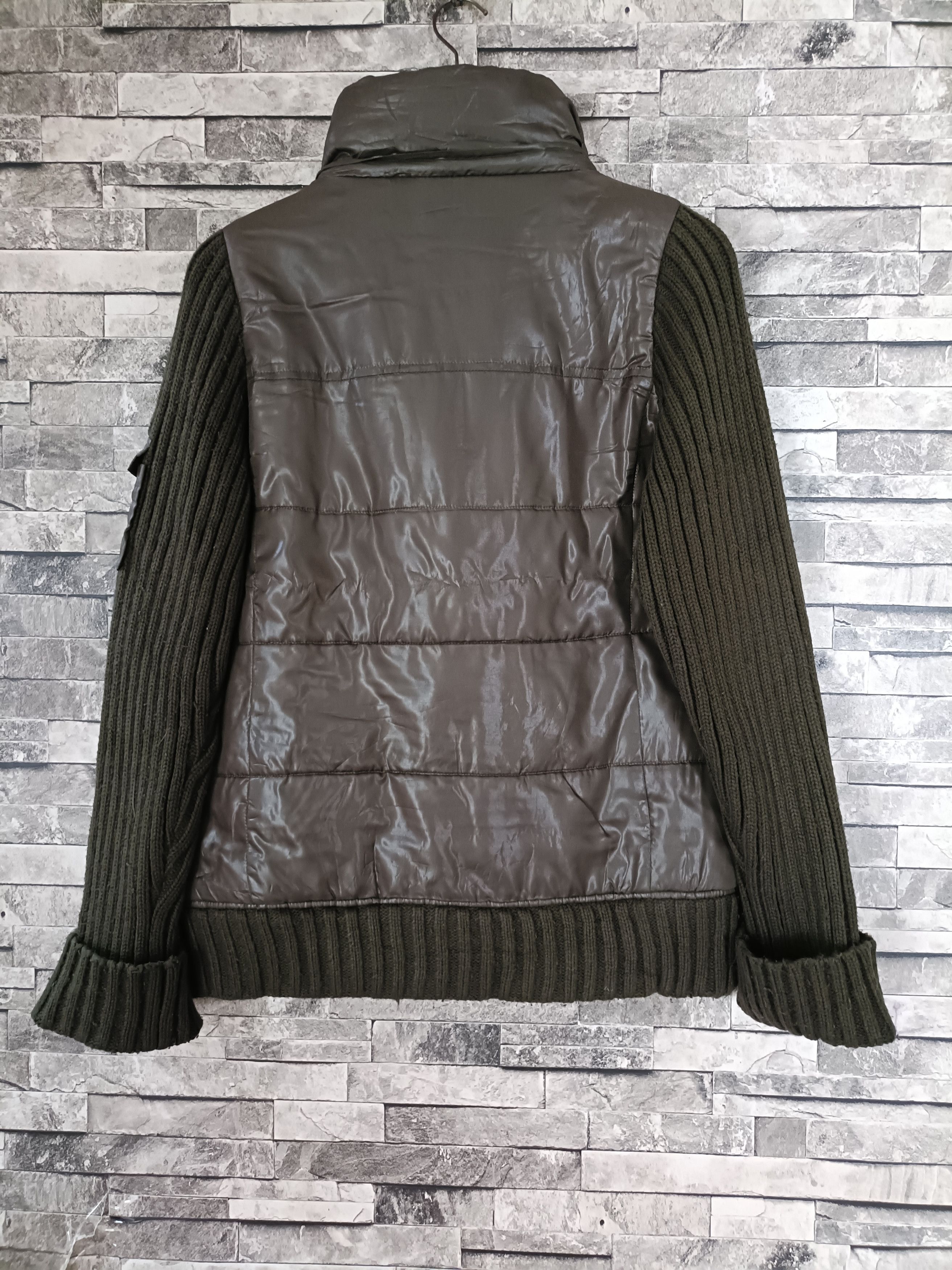 Japanese Brand Beaumont carr quilt knit bomber jacket gothic punk Size US L / EU 52-54 / 3 - 4 Thumbnail