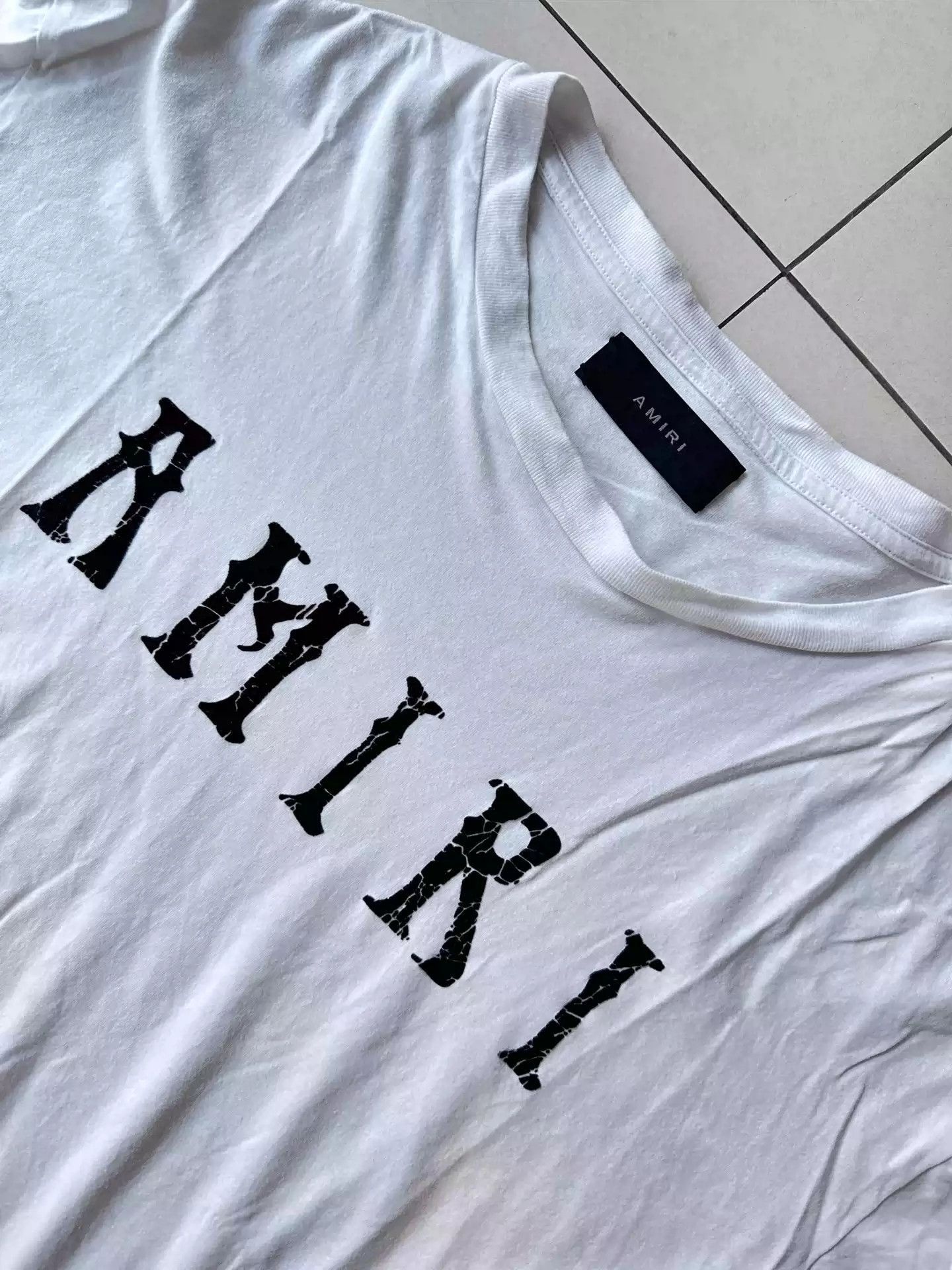 Amiri AMIRI Logo Tee-2506 Size US L / EU 52-54 / 3 - 2 Thumbnail