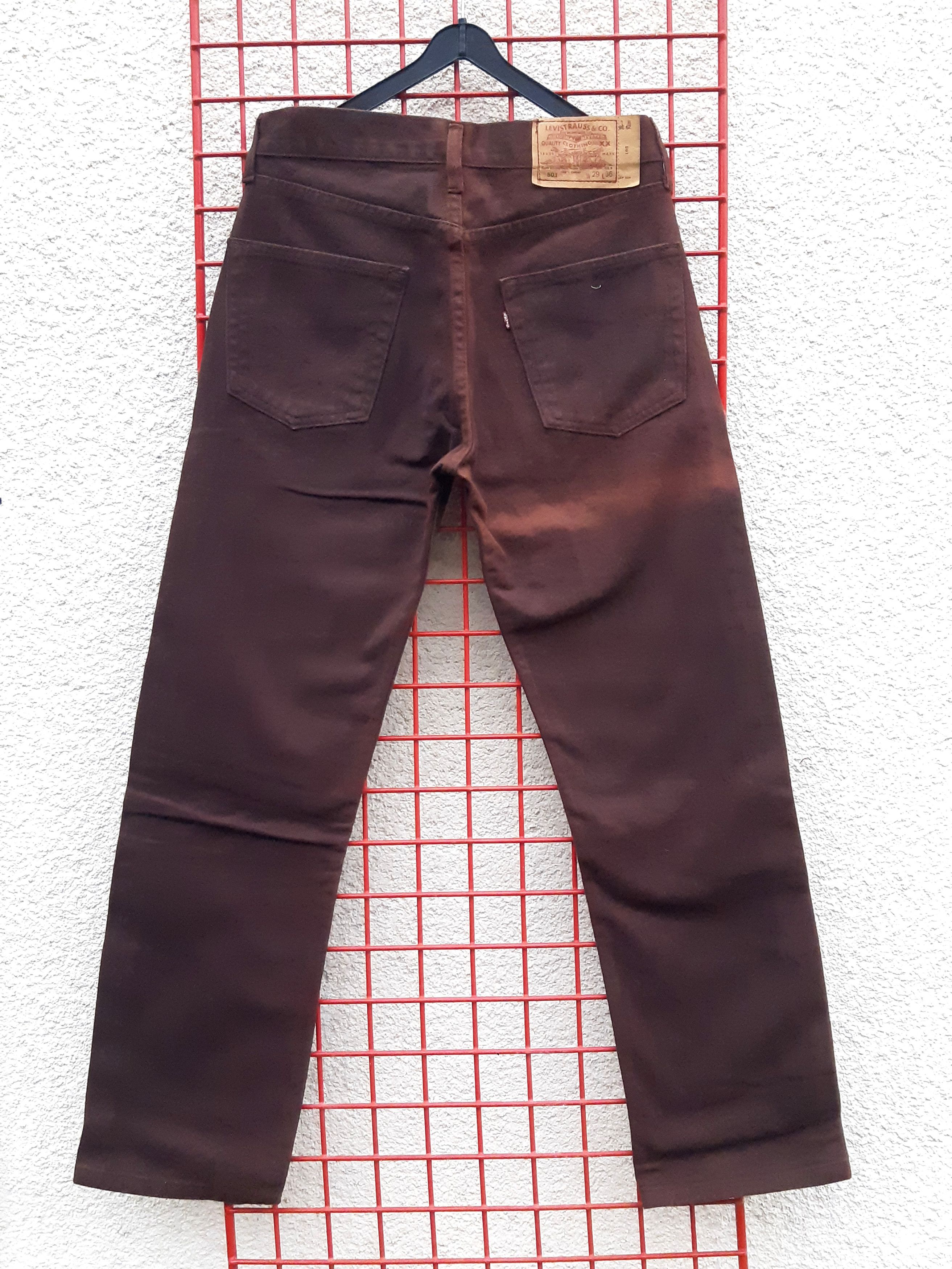 Levi's Vintage 90s LEVIS 501 Jeans USA size W29 L36 NOS Size 29" - 2 Thumbnail