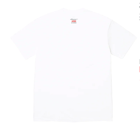 Supreme GreenScreen Tee White Size XXL Mark Leckey