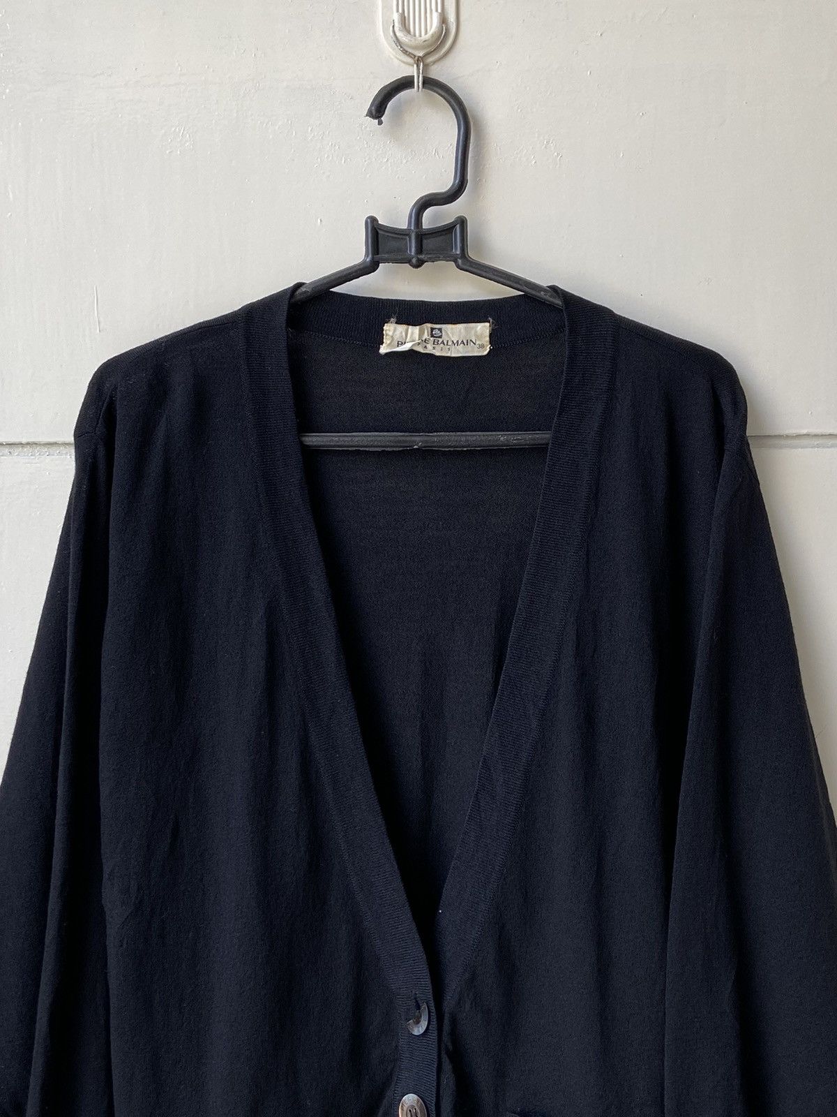 Pierre Balmain PIERRE BALMAIN Black Cardigan Size US S / EU 44-46 / 1 - 10 Thumbnail