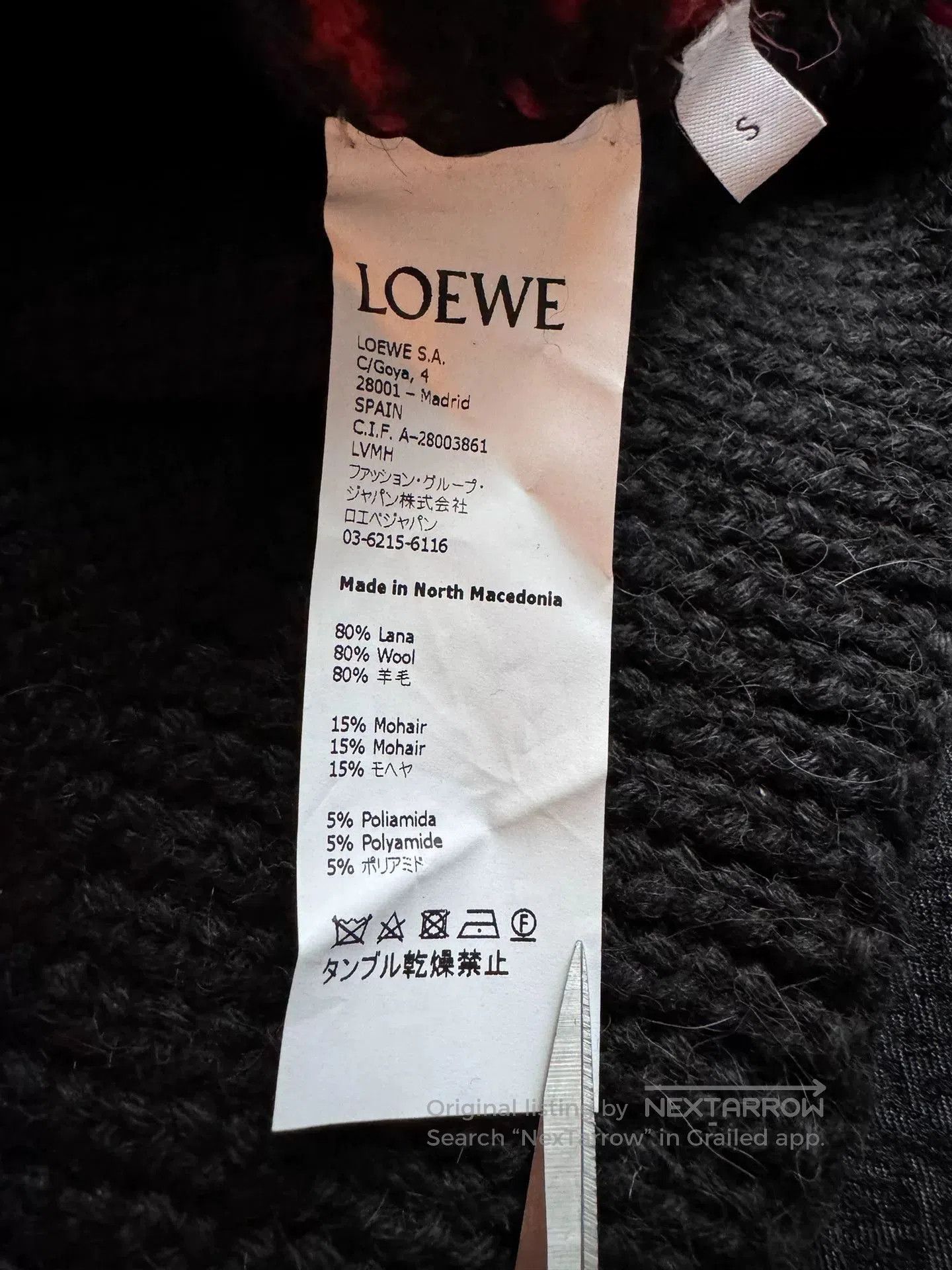 Loewe LOEWE Dodo Bird Wool Sweater. Size S / US 4 / IT 40 - 4 Thumbnail
