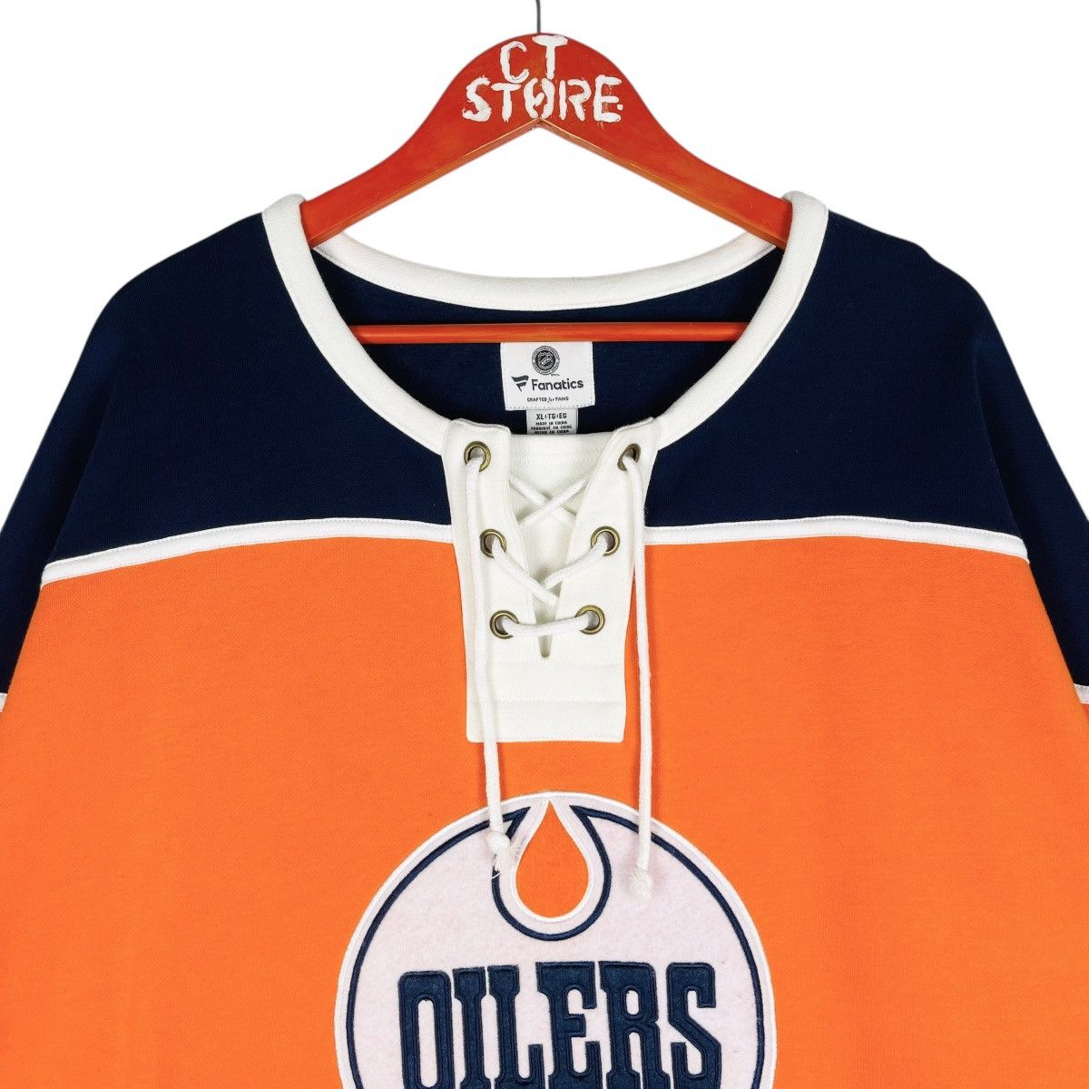 NHL NHL Edmonton Oilers Pullover Size XL Size US XL / EU 56 / 4 - 3 Thumbnail