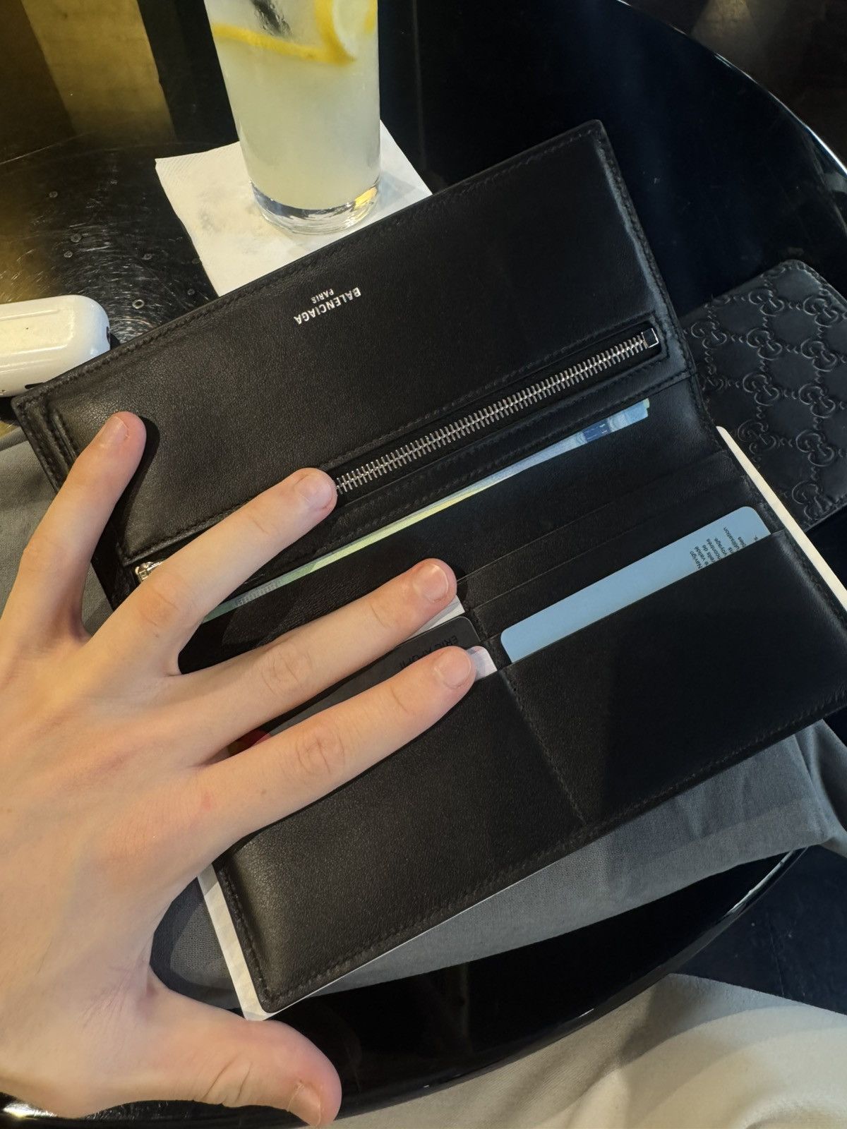 Balenciaga Balenciaga passport wallet Size ONE SIZE - 2 Thumbnail