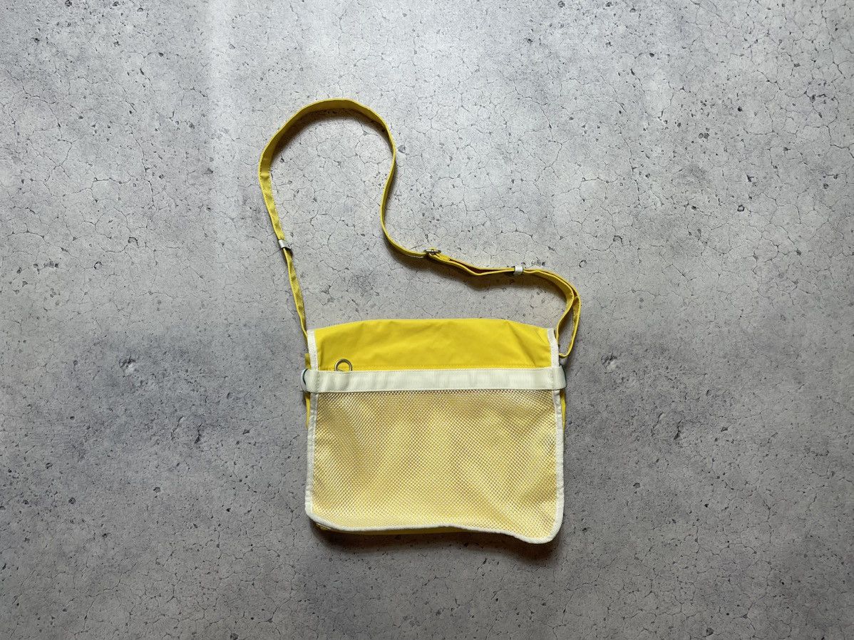 Lacoste Vintage Messenger Crossbody Slim Bag Lacoste Y2K Yellow Size ONE SIZE - 2 Thumbnail