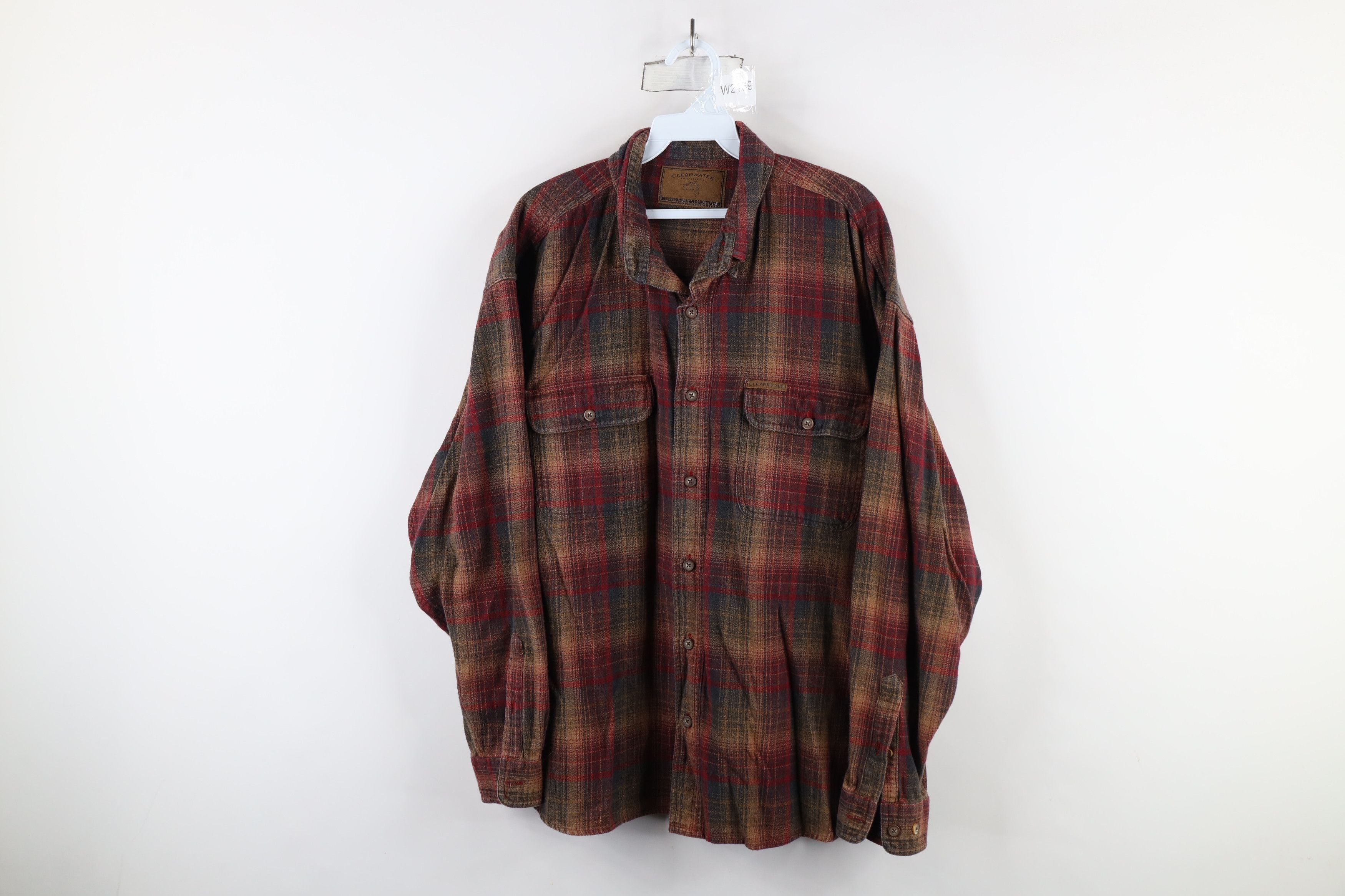 Vintage Vintage 90s Streetwear Heavyweight Button Down Shirt Rainbow Size US XL / EU 56 / 4 - 1 Thumbnail