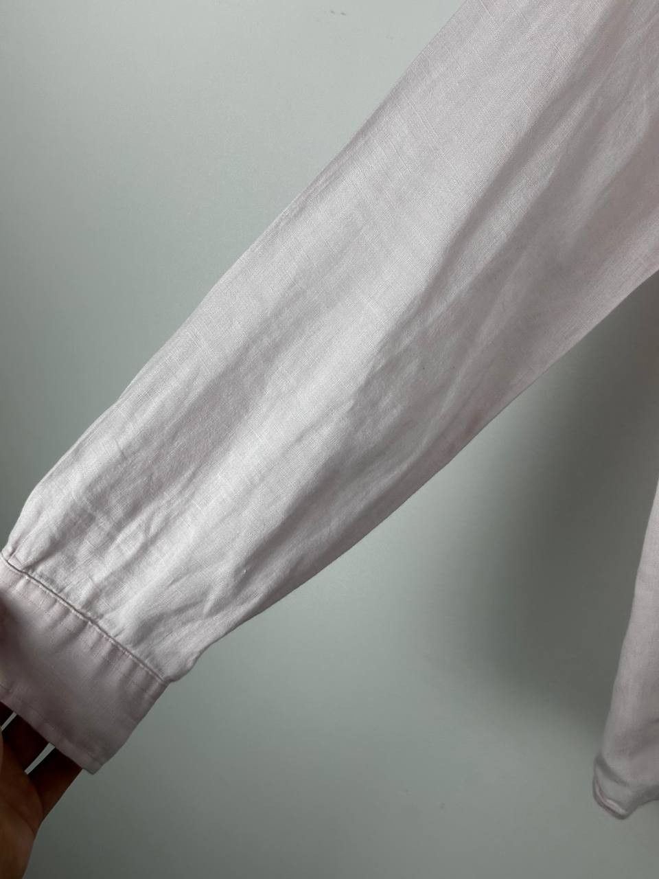 Polo Ralph Lauren Polo Ralph Lauren Light Pink Men's Fit Linen Shirt Size US L / EU 52-54 / 3 - 7 Thumbnail