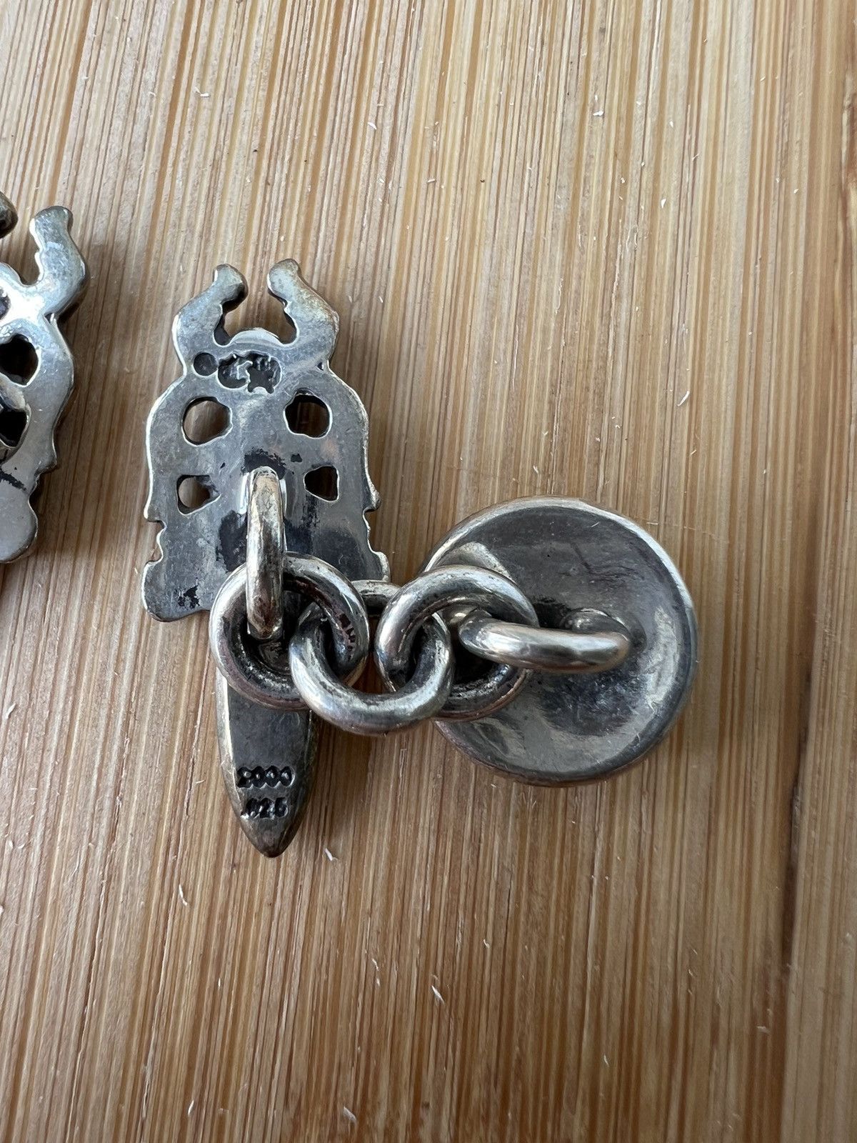 Chrome Hearts Chrome hearts DAGGER silver cuff links Size ONE SIZE - 5 Thumbnail