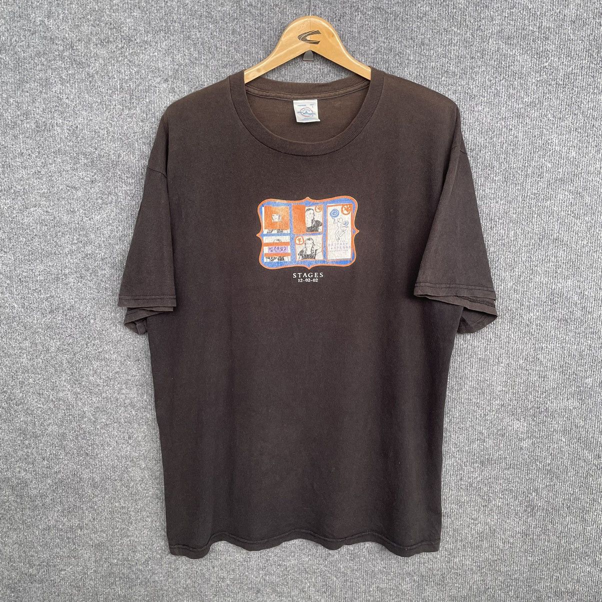 Band Tees × Vintage Vintage 2002 Britney Spears Stages Faded Black T Shirt Size US L / EU 52-54 / 3 - 1 Thumbnail