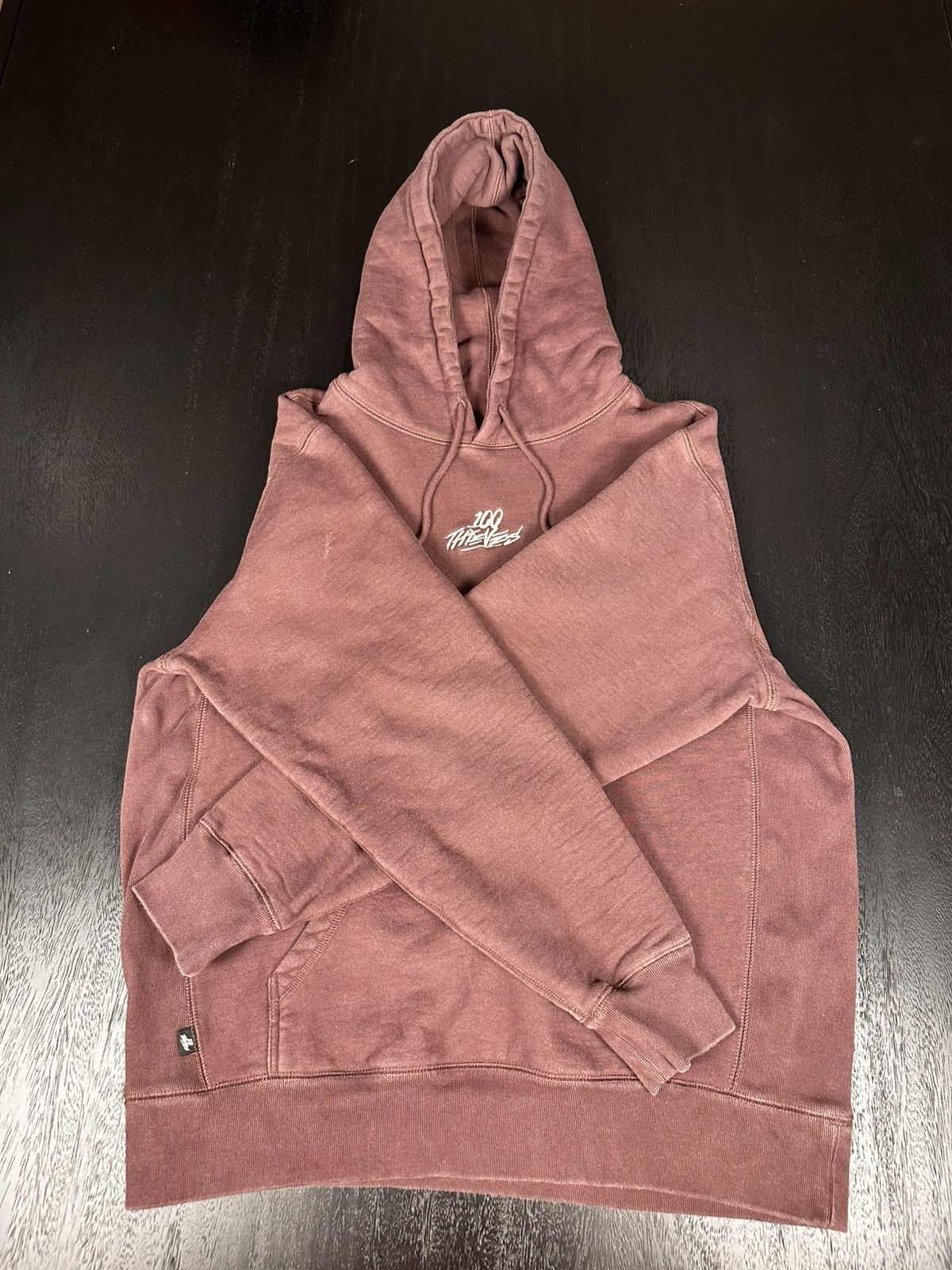 100 Thieves 100 Thieves Hoodie — Maroon (L) Size US L / EU 52-54 / 3 - 2 Thumbnail