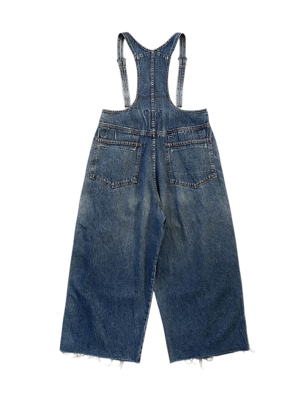 CLOSED × Marithe + Francois Girbaud 1980s Closed MFG Wide Baggy Overall Size US 34 / EU 50 - 2 Thumbnail