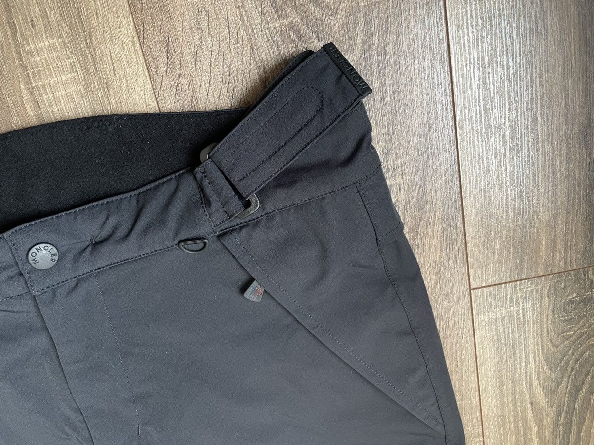 Moncler Grenoble Moncler Grenoble Black Nylon Ski Pants Men's Size US 34 / EU 50 - 3 Thumbnail