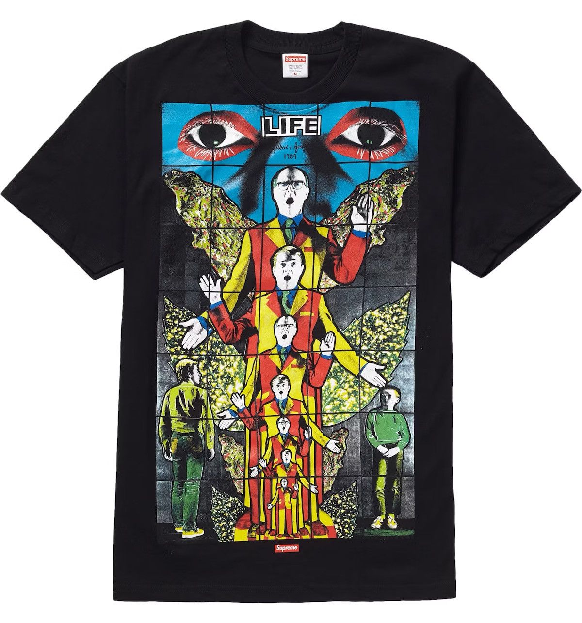 Supreme Supreme Gilbert & George LIFE Tee Size US M / EU 48-50 / 2 - 3 Thumbnail