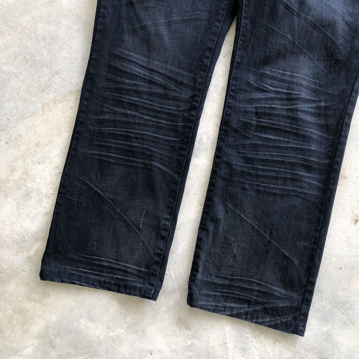 semanticdesign SEMANTIC DESIGN Buckle Back Rare Design Jeans Size US 33 - 3 Thumbnail