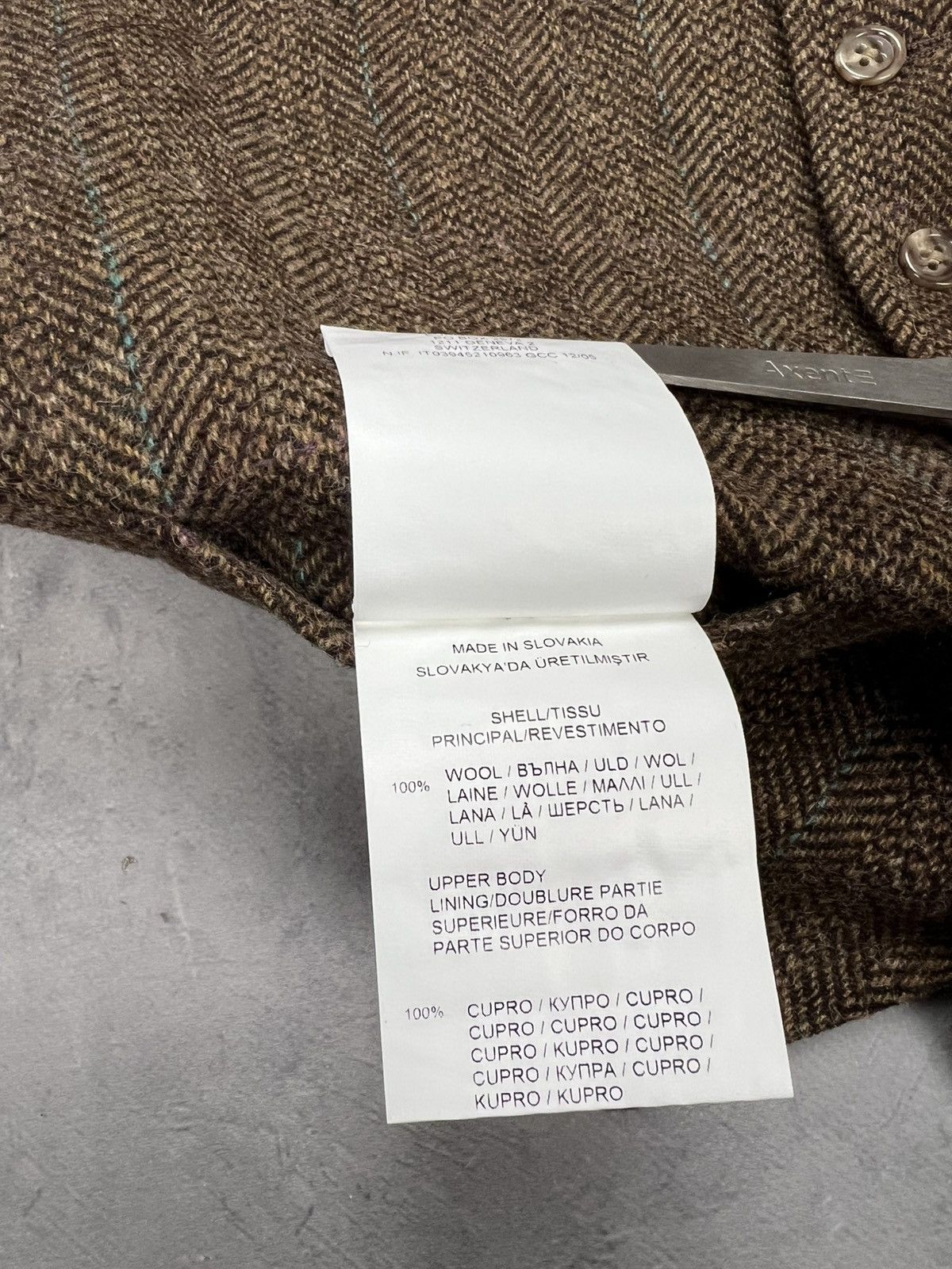 Polo Ralph Lauren Polo Ralph Lauren Vest Waistcoat Suit Herringbone Wool 38R Size 38R - 9 Thumbnail