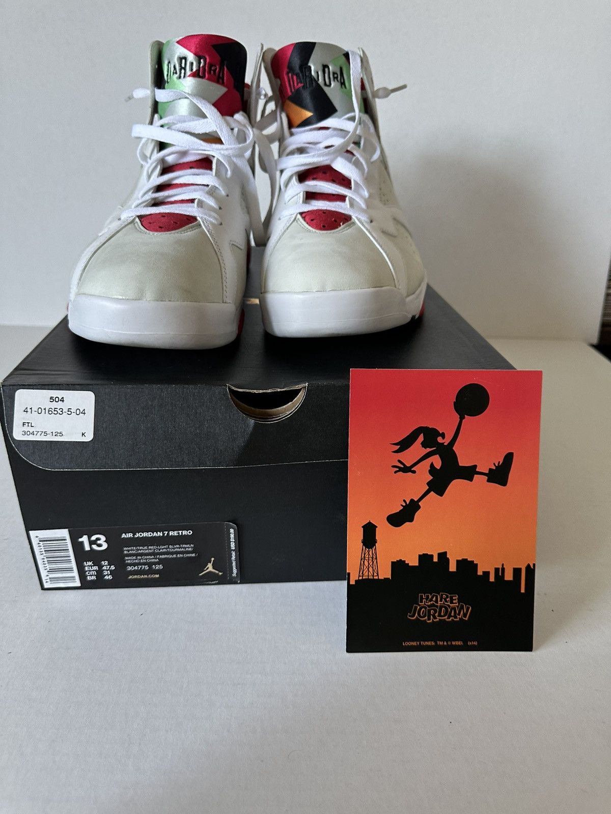 Jordan Brand Jordan 7 Hare 2015 Size US 13 / EU 46 - 1 Thumbnail